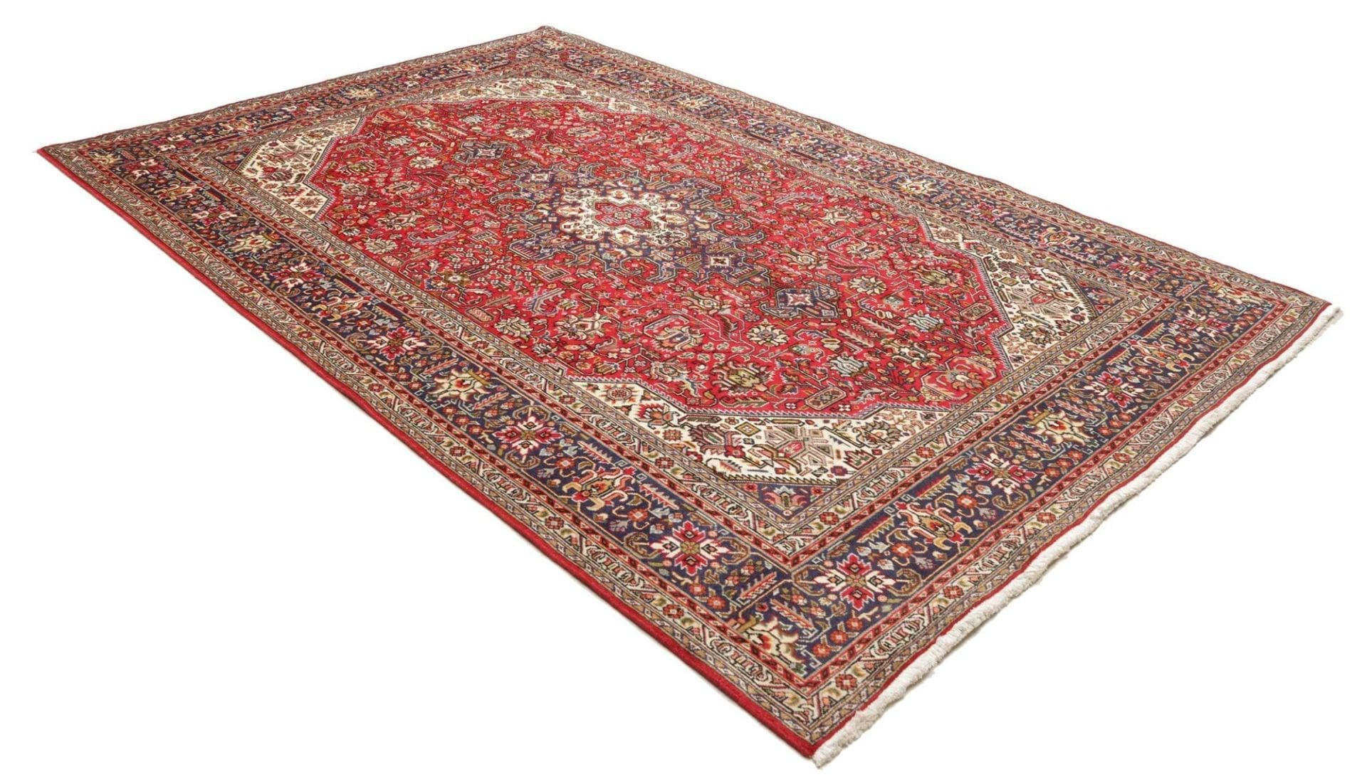 Tabriz Persian Rug 201 × 293 cm in Wool, hand-knotted - Image 3