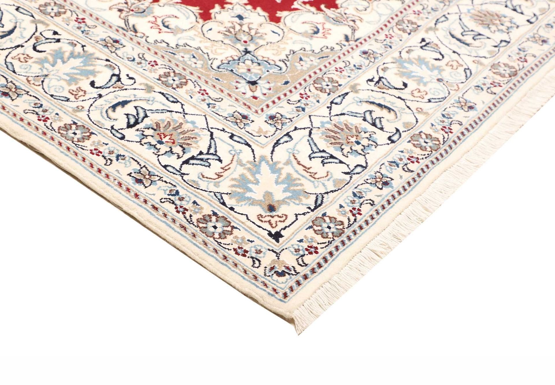 Hand-Knotted Nain Persian Rug, 203 × 298 cm, Wool - Image 5