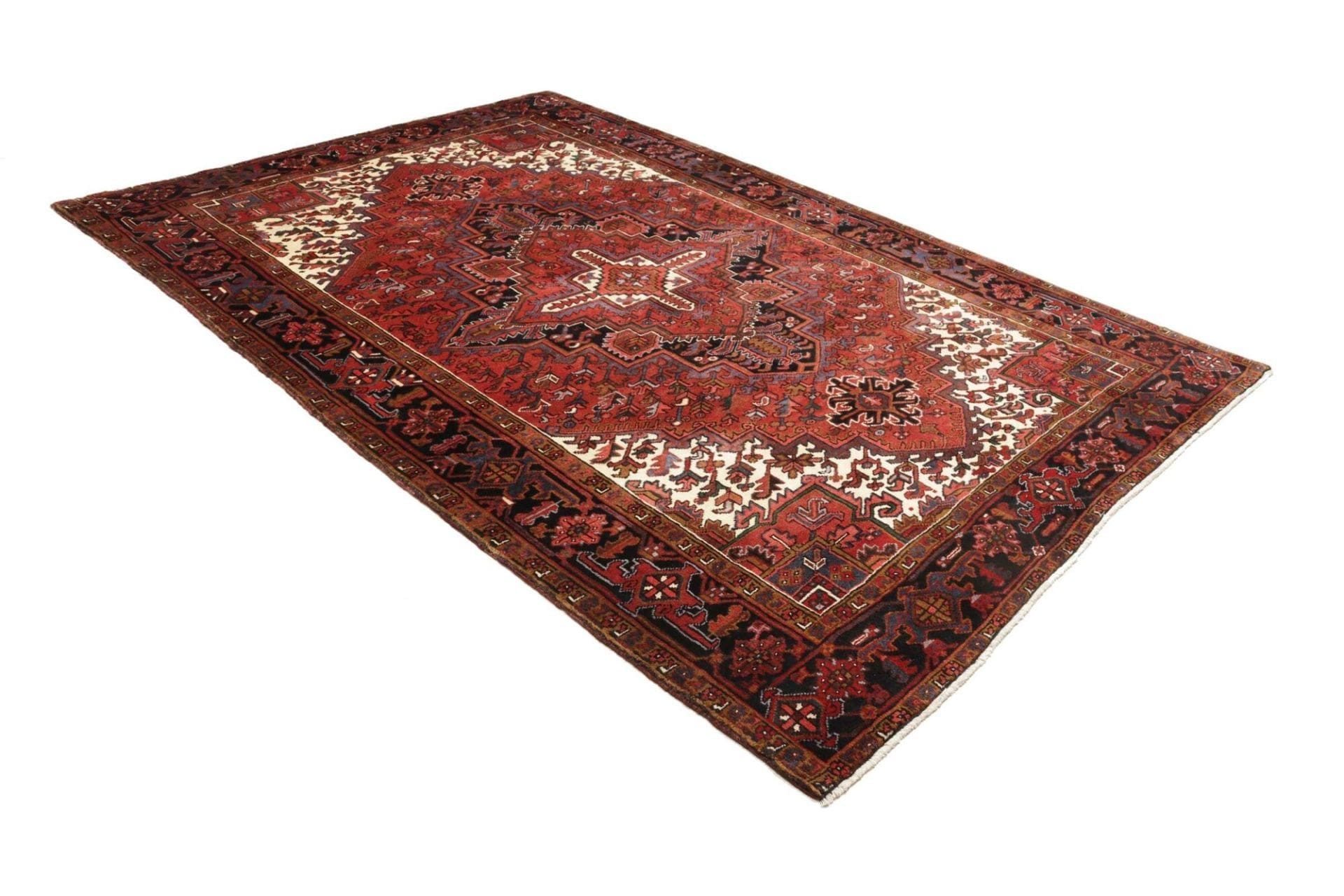 Wool Heriz Persian Rug 212 × 307 cm, hand-knotted - Image 3