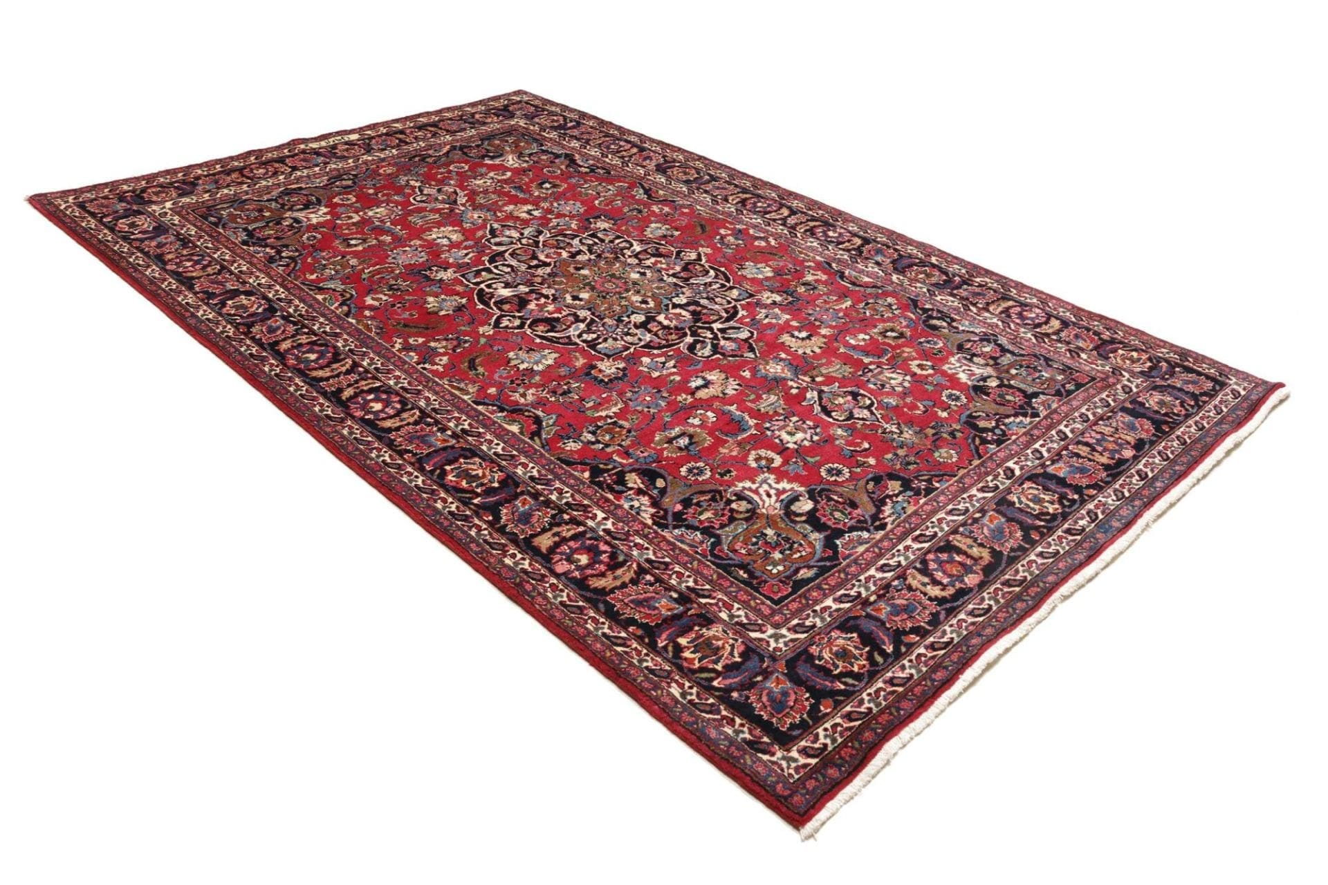 Mashhad Persian Rug 207 × 325 cm in Wool, hand-knotted - Image 3