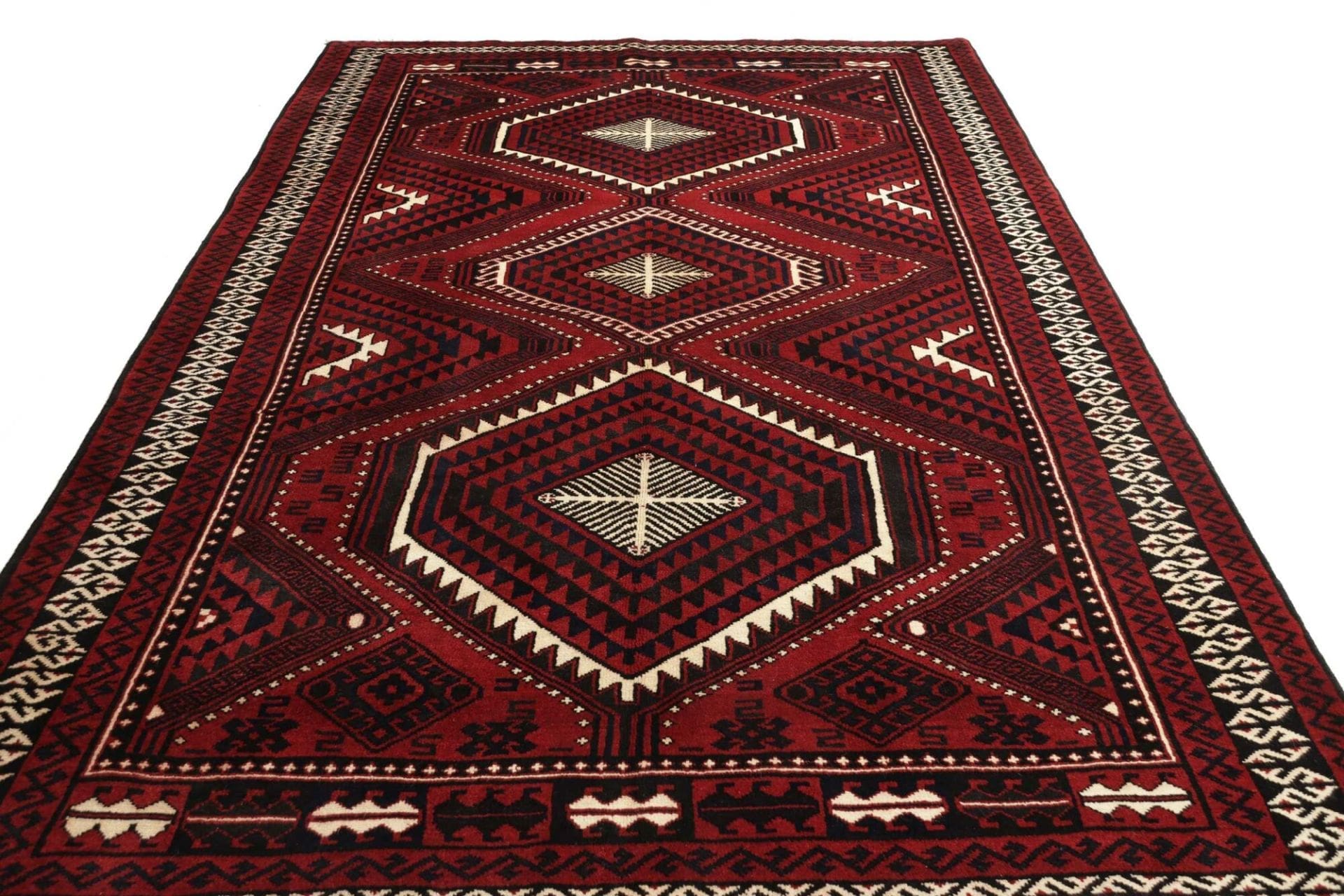 Wool Loribaft Persian Rug 215 × 318 cm, hand-knotted - Image 5