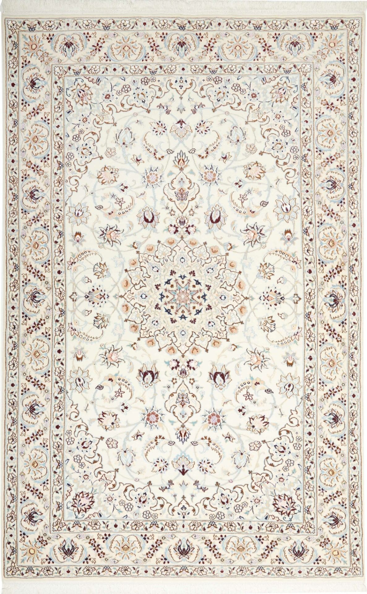 Wool Nain Persian Rug 162 × 252 cm, hand-knotted