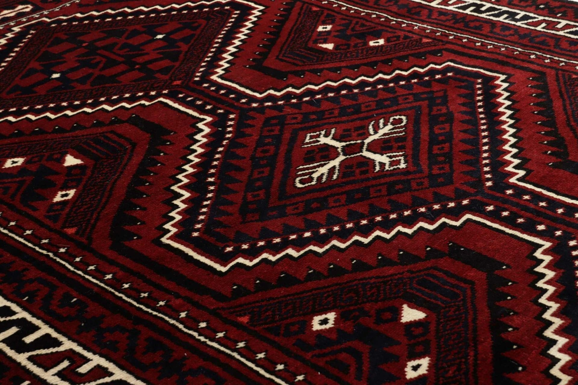 Hand-Knotted Loribaft Persian Rug, 175 × 262 cm, Wool - Image 8