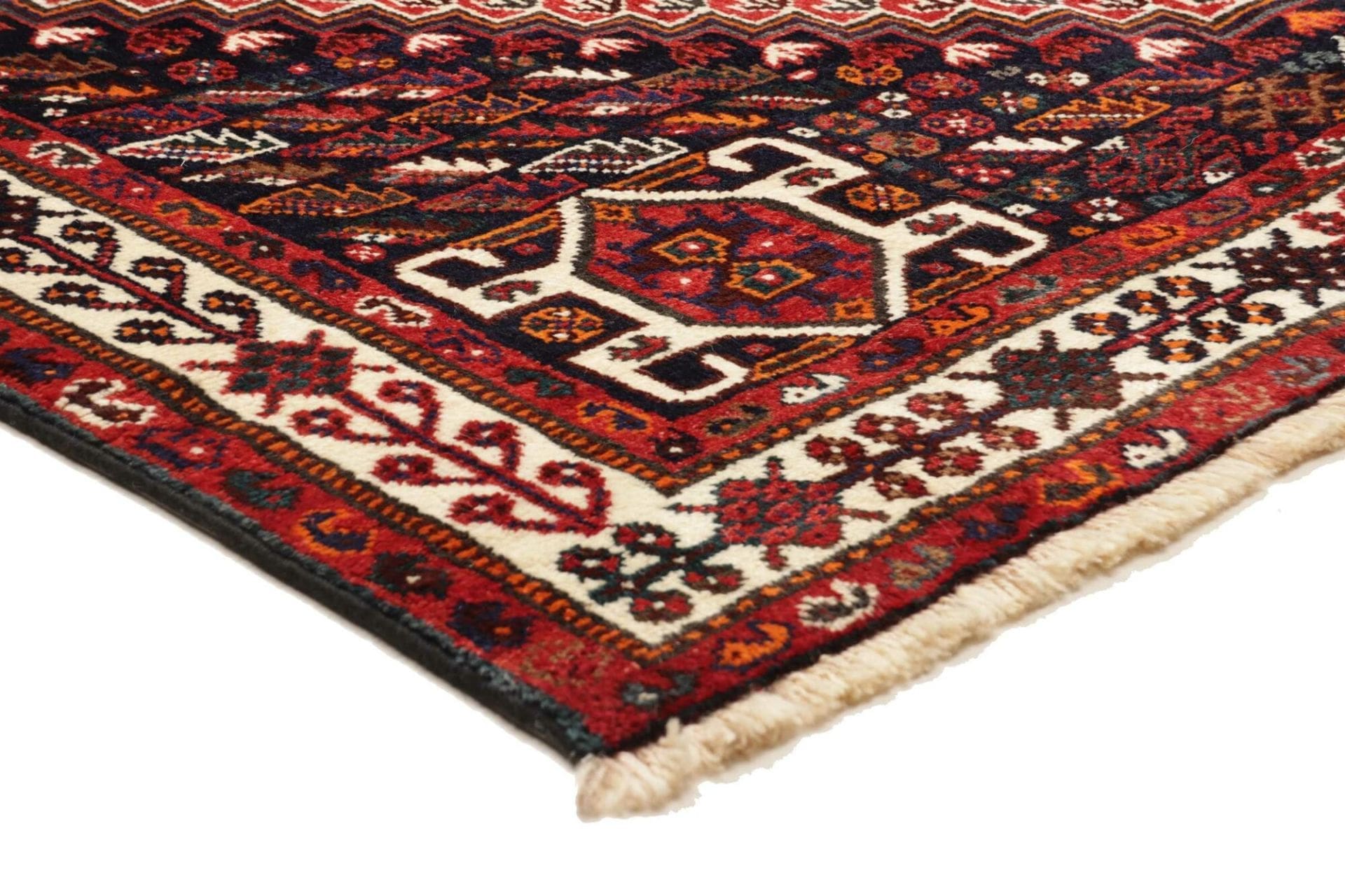 Hand-Knotted Qashqai Persian Rug, 173 × 254 cm, Wool - Image 5