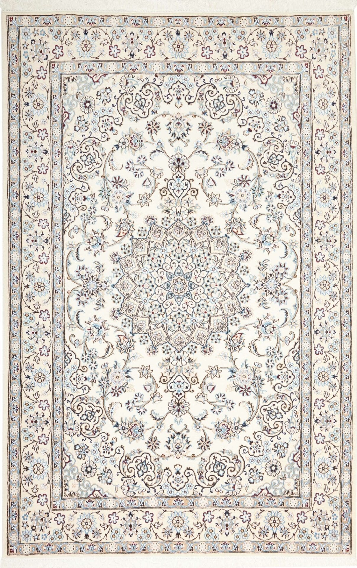 Wool Nain Persian Rug 148 × 222 cm, hand-knotted