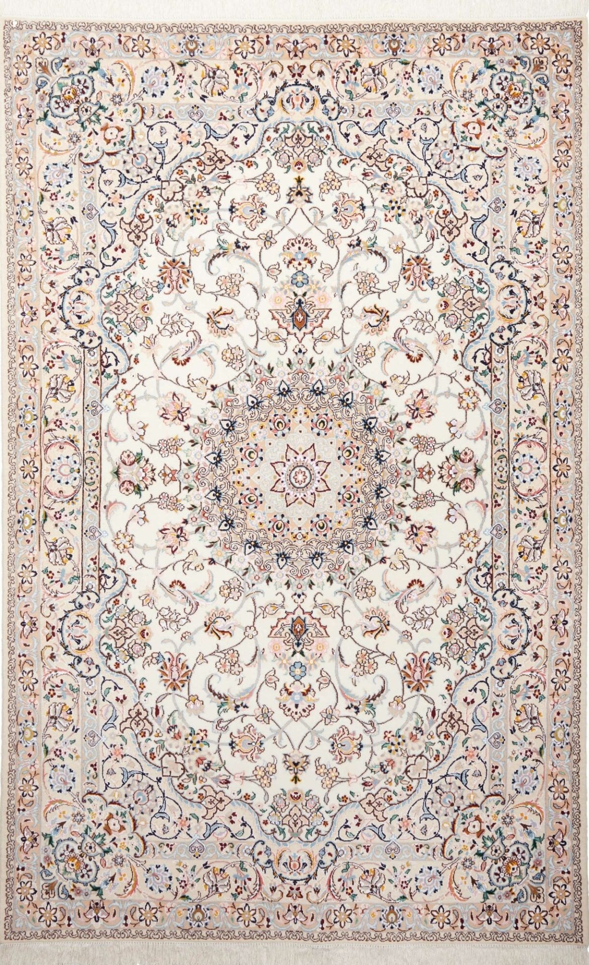 Wool Nain Persian Rug 167 × 258 cm, hand-knotted