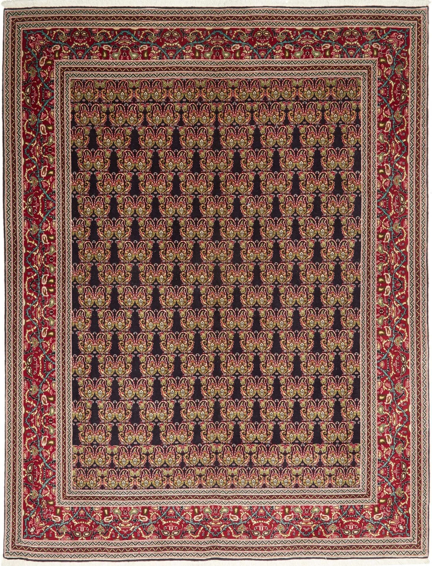 Tabriz Persian Rug 161 × 211 cm in Wool, hand-knotted