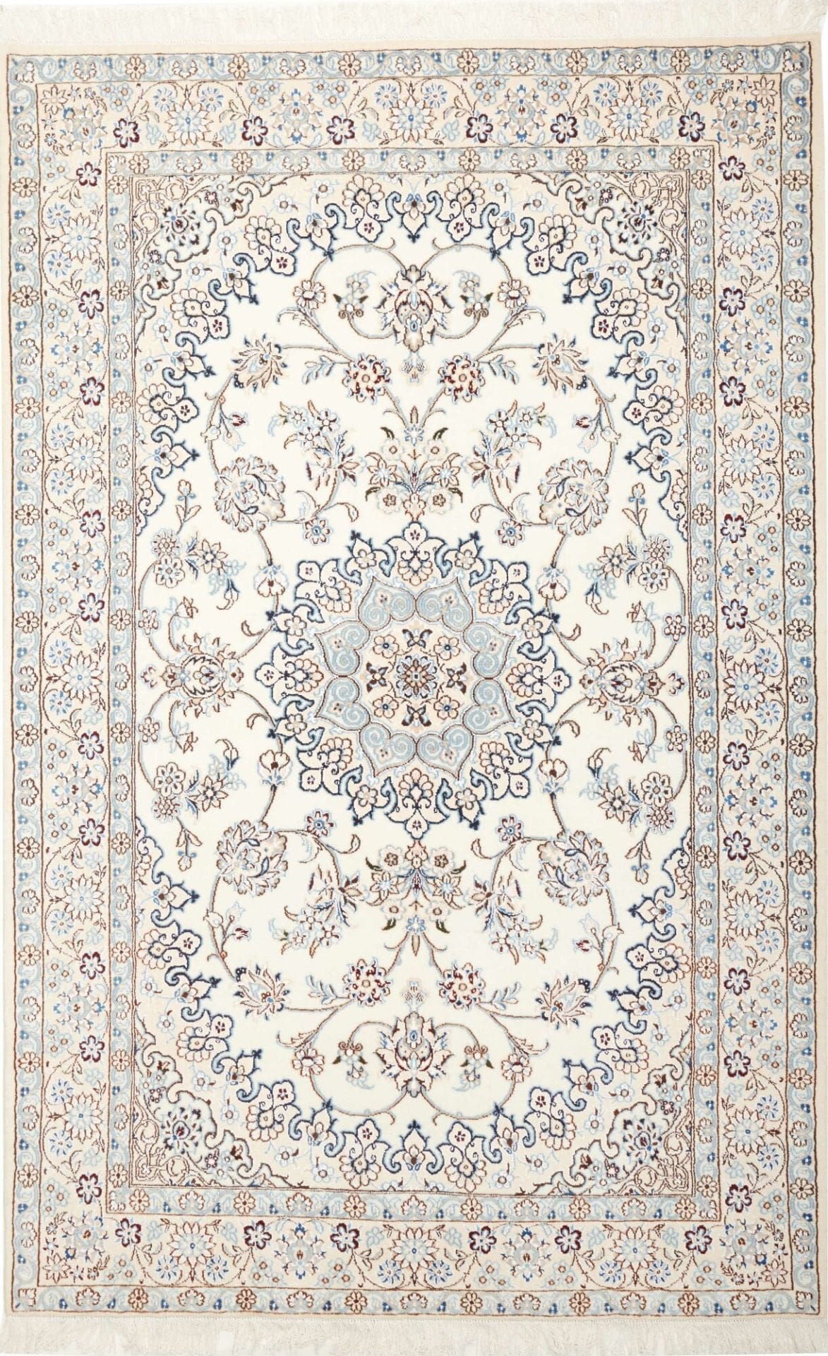 Wool Nain Persian Rug 143 × 217 cm, hand-knotted