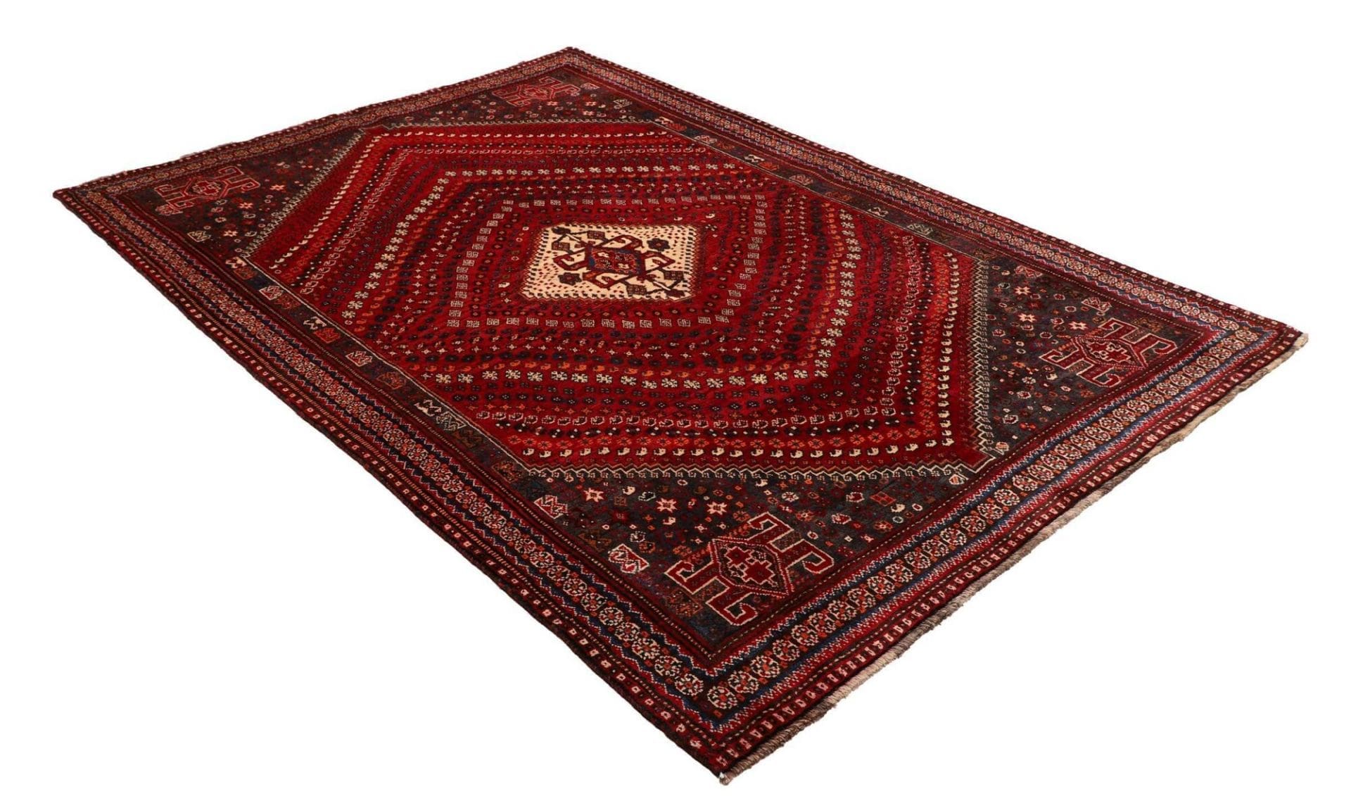 Shiraz Persian Rug 173 × 249 cm in Wool, hand-knotted - Image 3