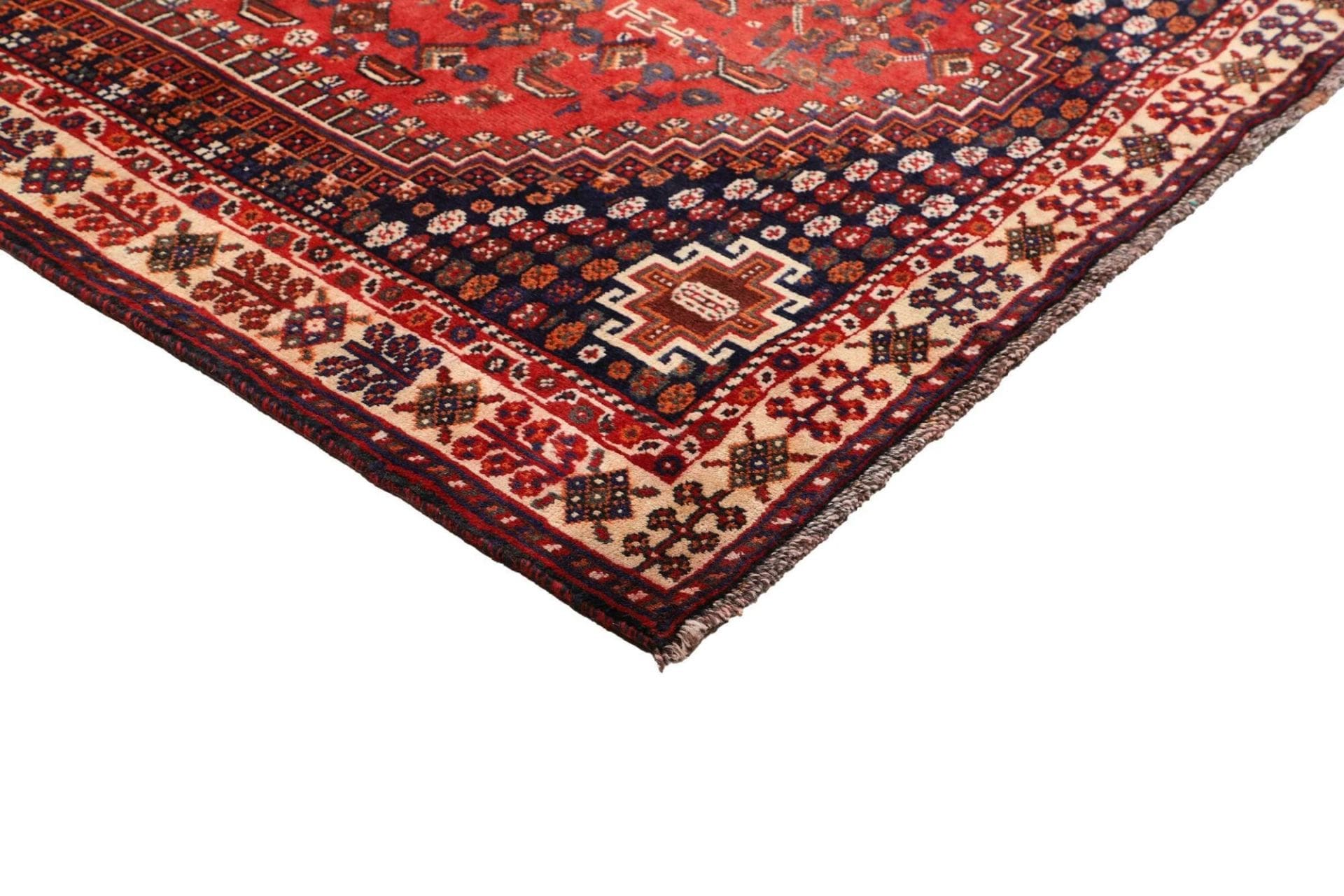 Wool Shiraz Persian Rug 163 × 260 cm, hand-knotted - Image 5