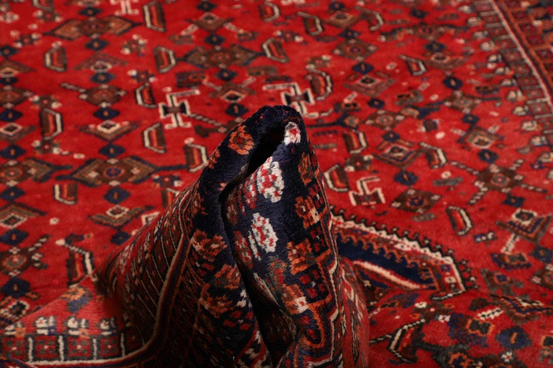 Wool Shiraz Persian Rug 163 × 260 cm, hand-knotted - Image 9