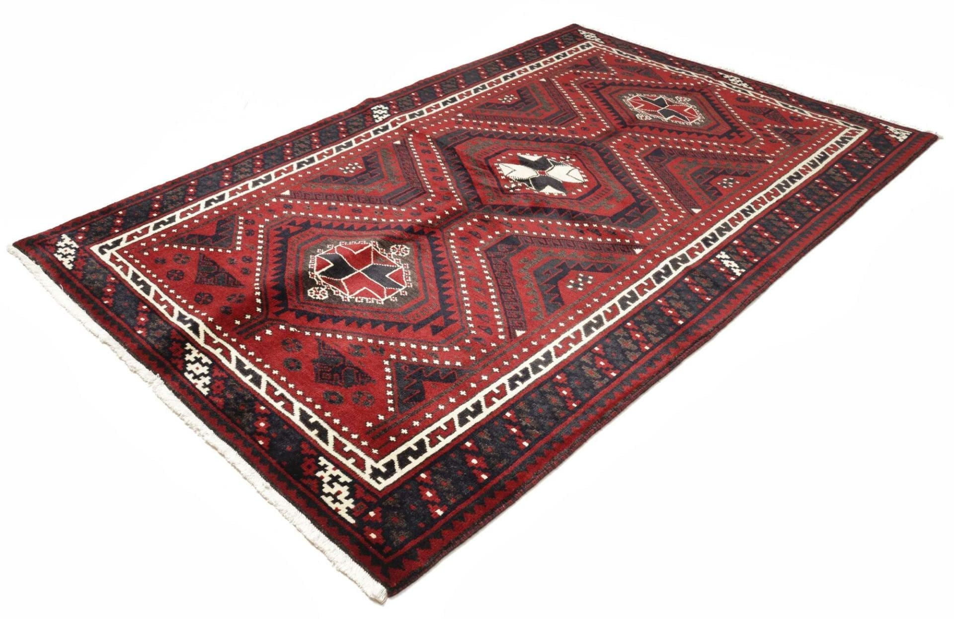 Alternative view of Wool Loribaft Persian Rug 173 × 265 cm, hand-knotted