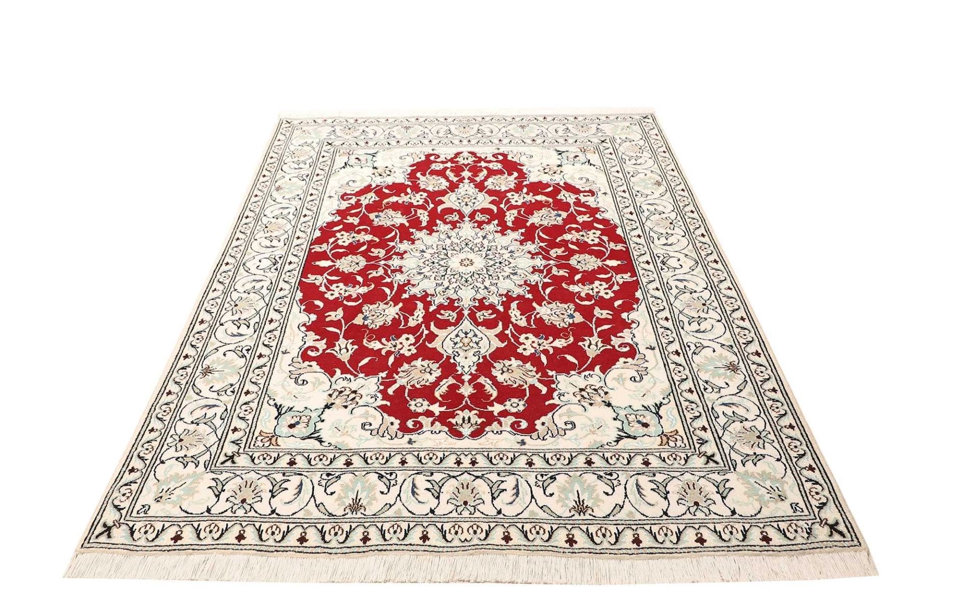 Wool Nain Persian Rug 148 × 220 cm, hand-knotted - Image 4