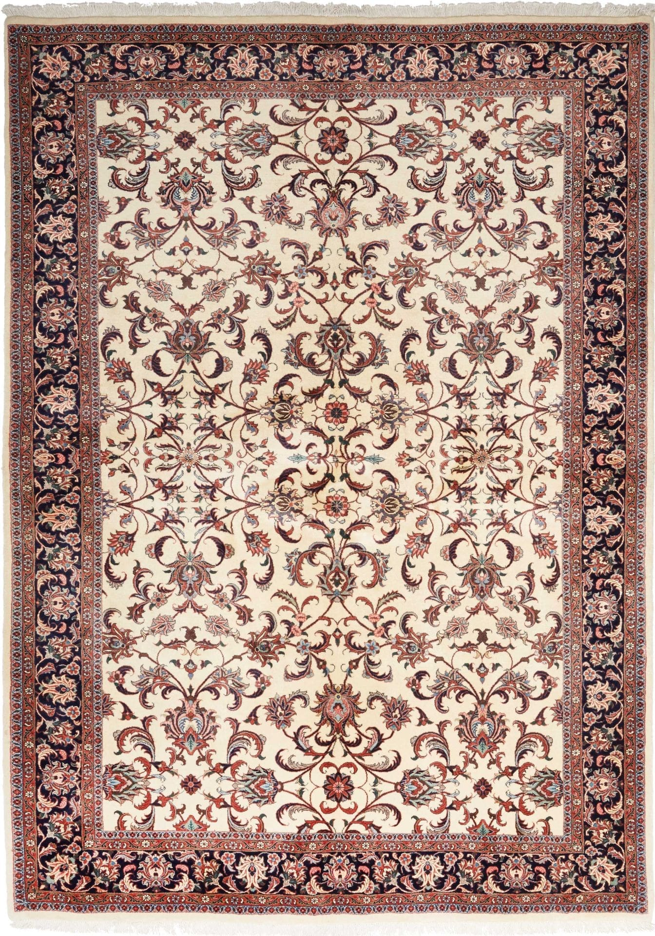 Bijar Persian Rug 173 × 241 cm in Wool, hand-knotted