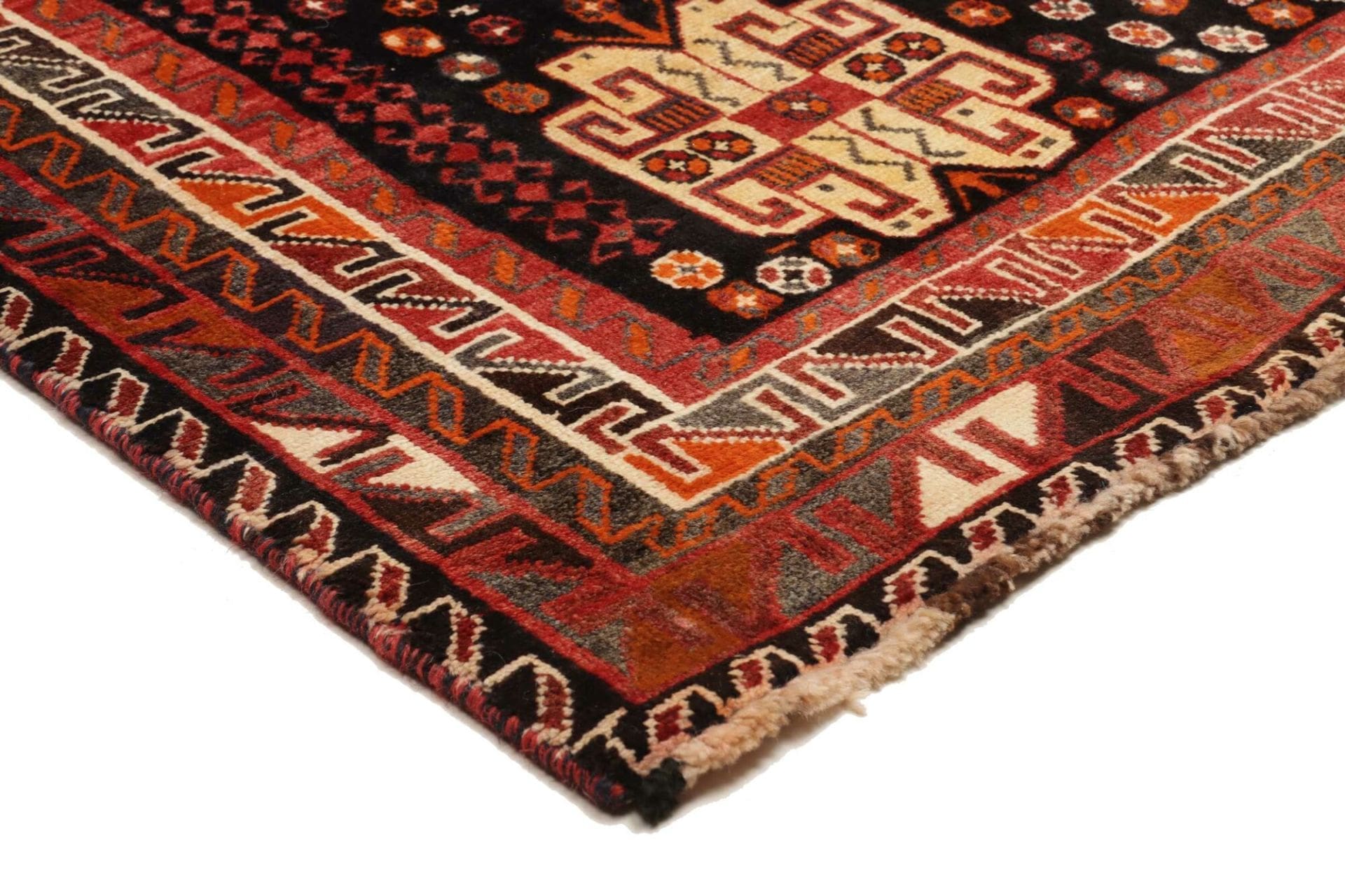 Qashqai Persian Rug 163 × 260 cm in Wool, hand-knotted - Image 5