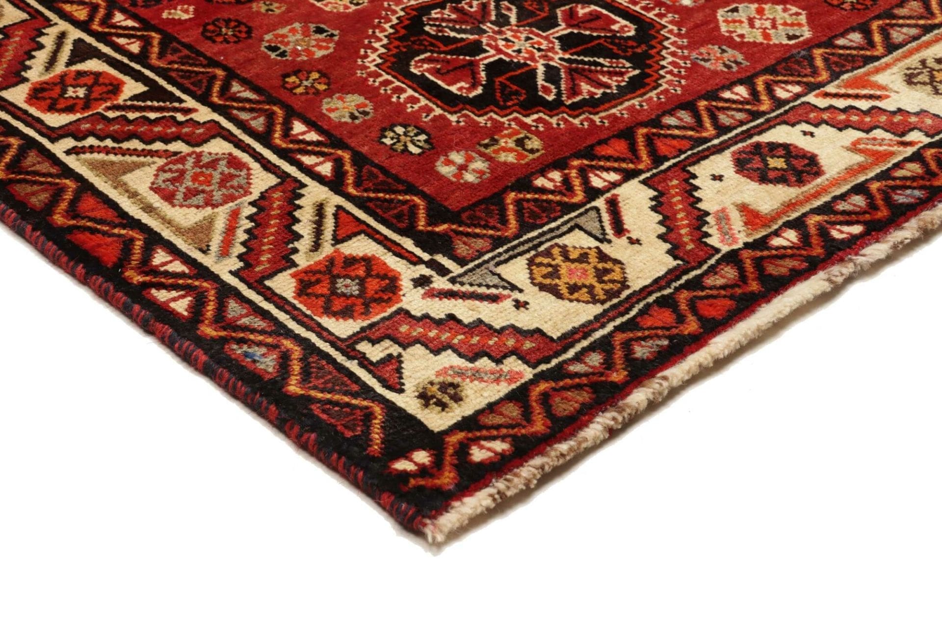 Hand-Knotted Shiraz Persian Rug, 163 × 270 cm, Wool - Image 5