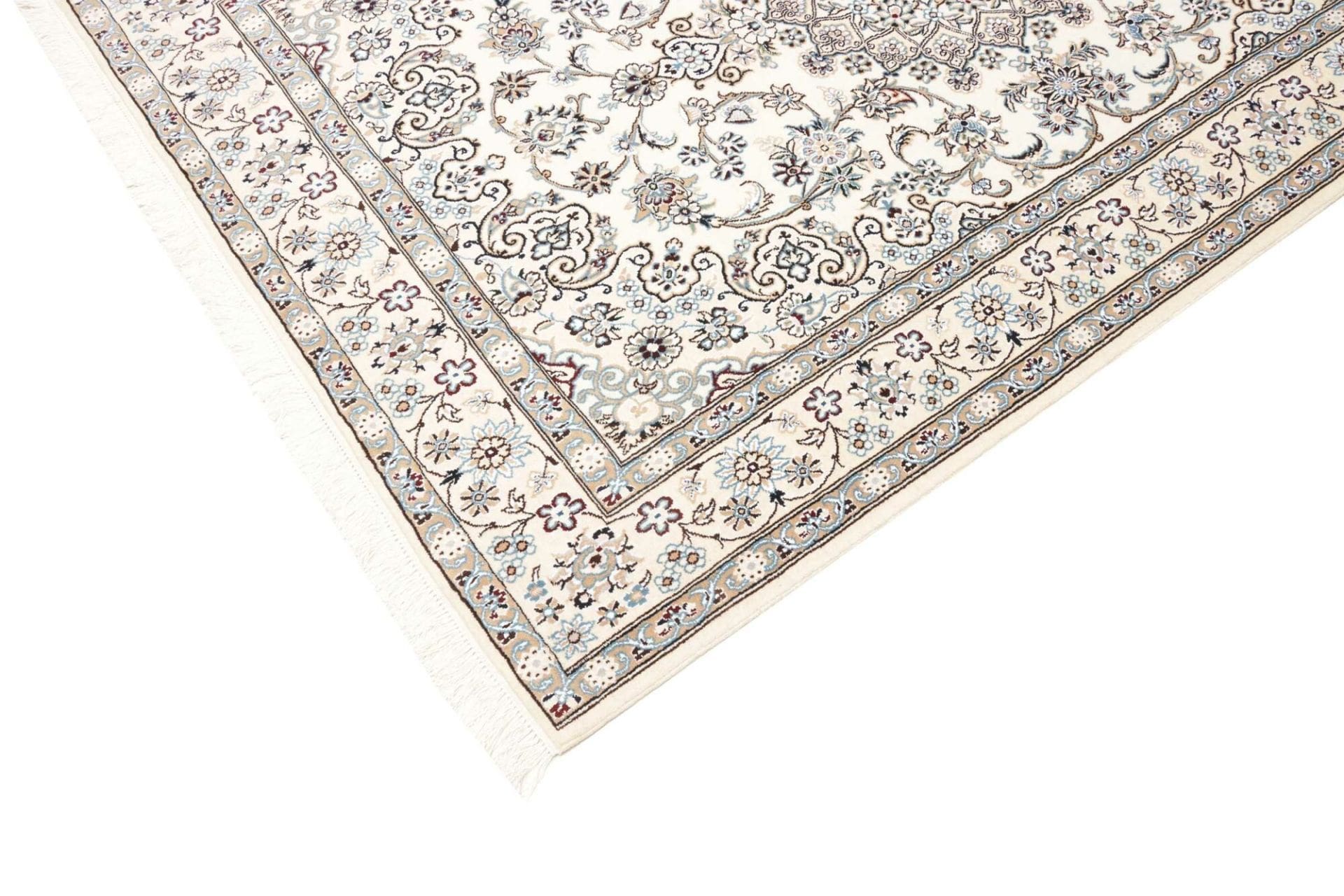 Wool Nain Persian Rug 148 × 222 cm, hand-knotted - Image 7