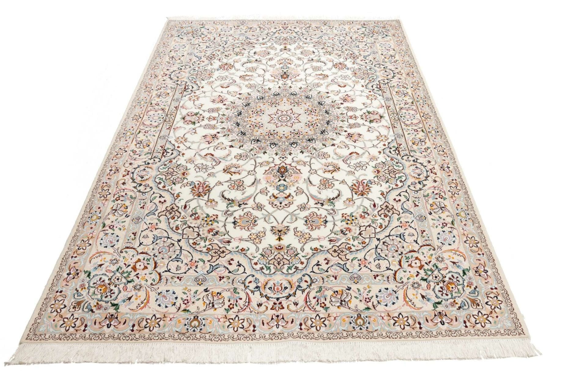 Wool Nain Persian Rug 167 × 258 cm, hand-knotted - Image 4