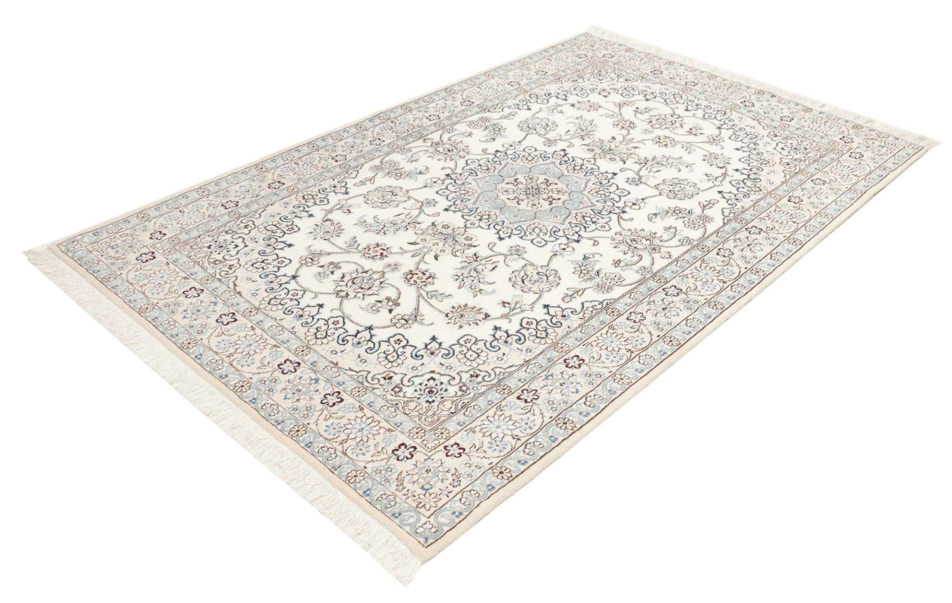 Alternative view of Wool Nain Persian Rug 143 × 217 cm, hand-knotted