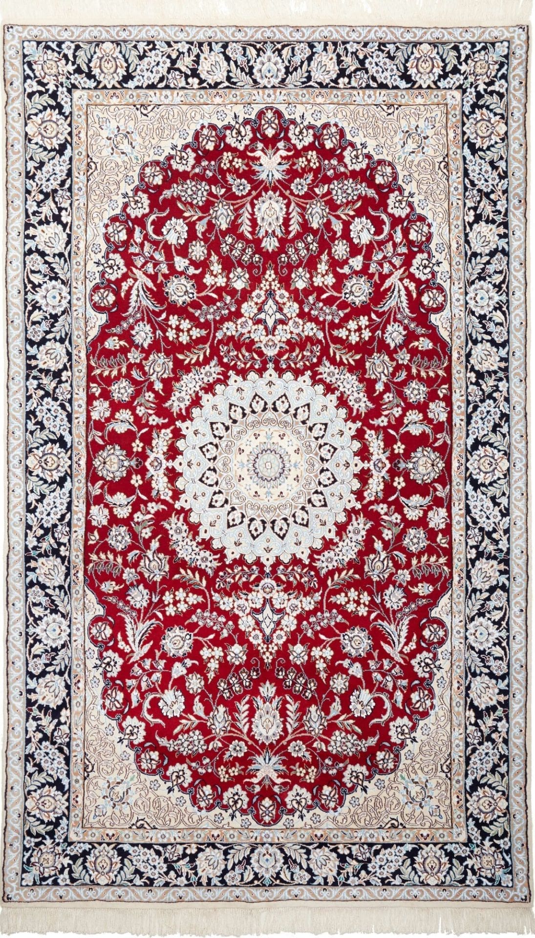 Wool Nain Persian Rug 149 × 248 cm, hand-knotted