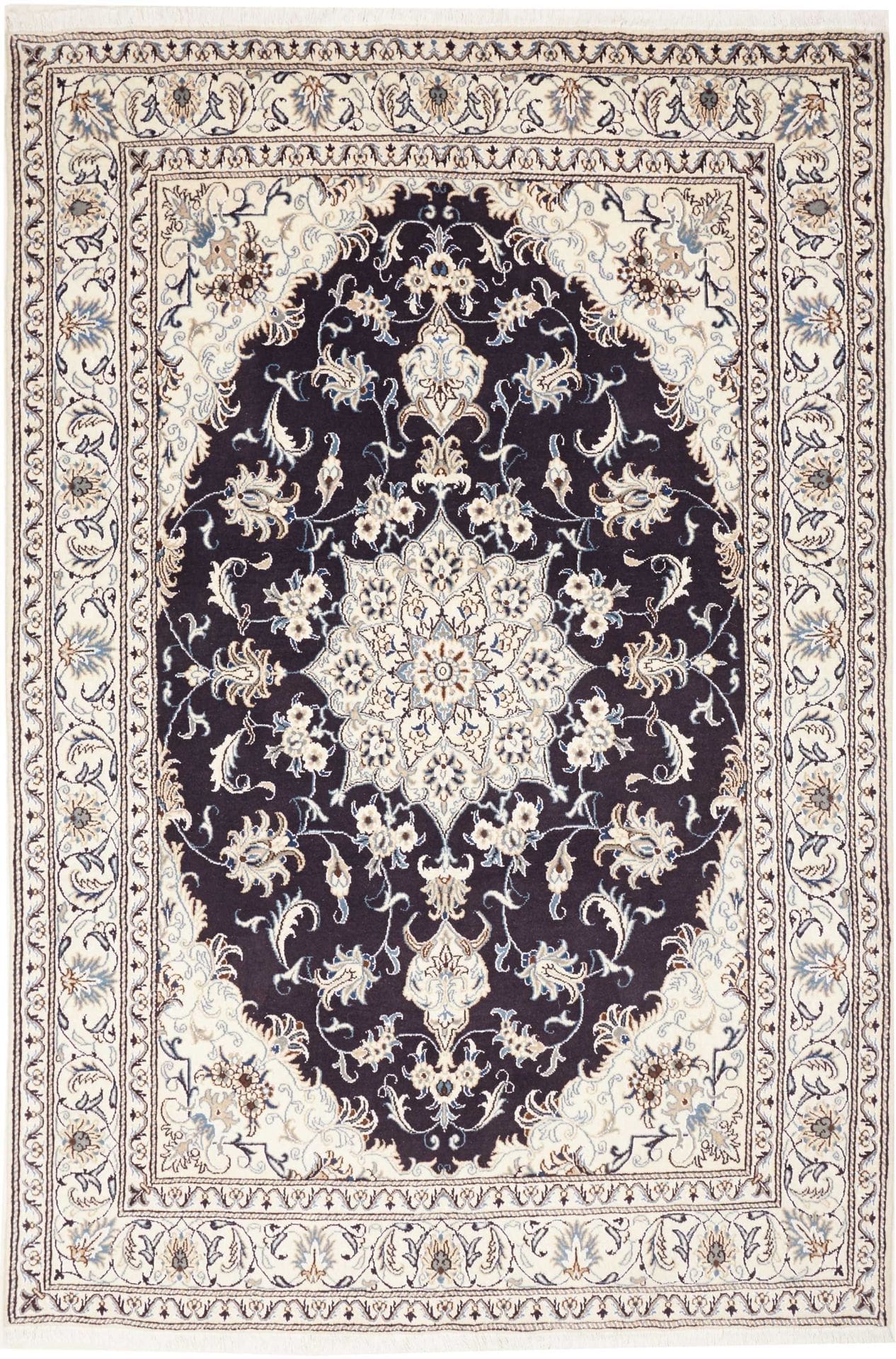 Wool Nain Persian Rug 171 × 252 cm, hand-knotted