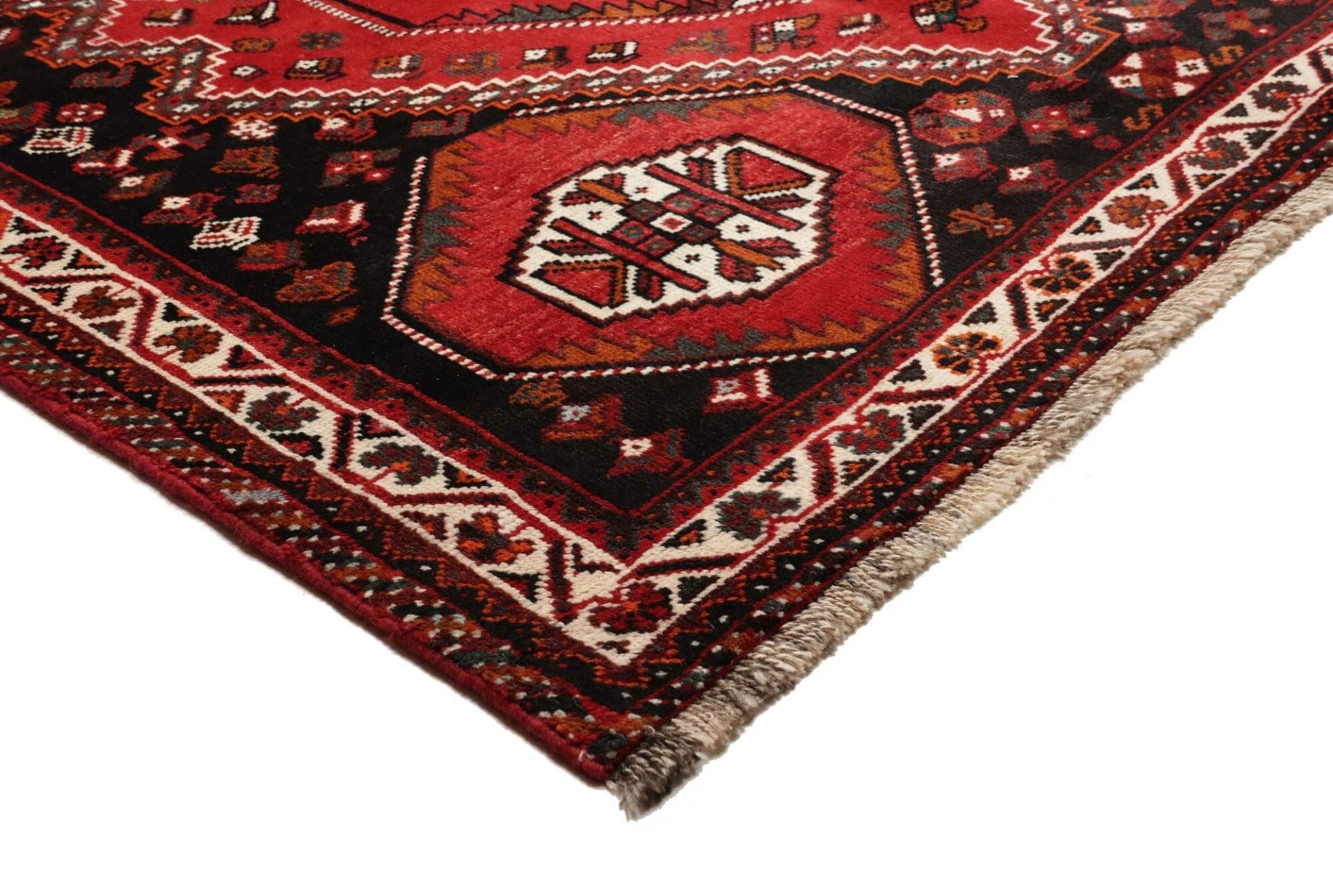 Shiraz Persian Rug 175 × 260 cm in Wool, hand-knotted - Image 5