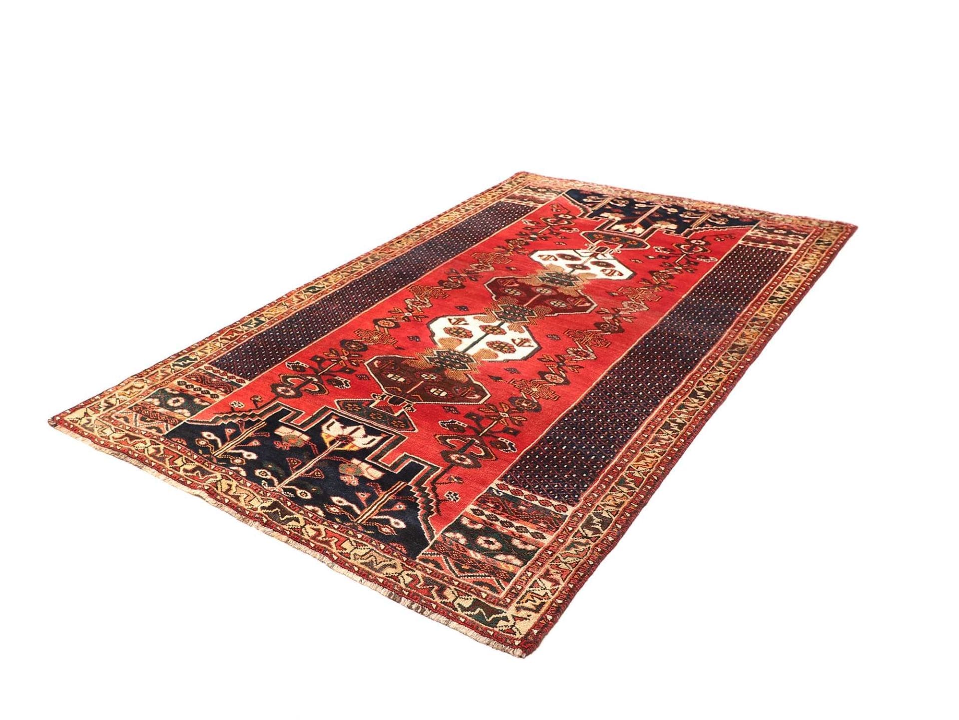 Alternative view of Wool Shiraz Persian Rug 166 × 260 cm, hand-knotted