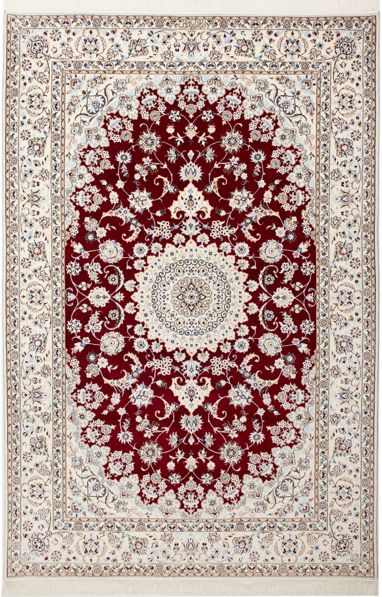 Wool Nain Persian Rug 166 × 245 cm, hand-knotted
