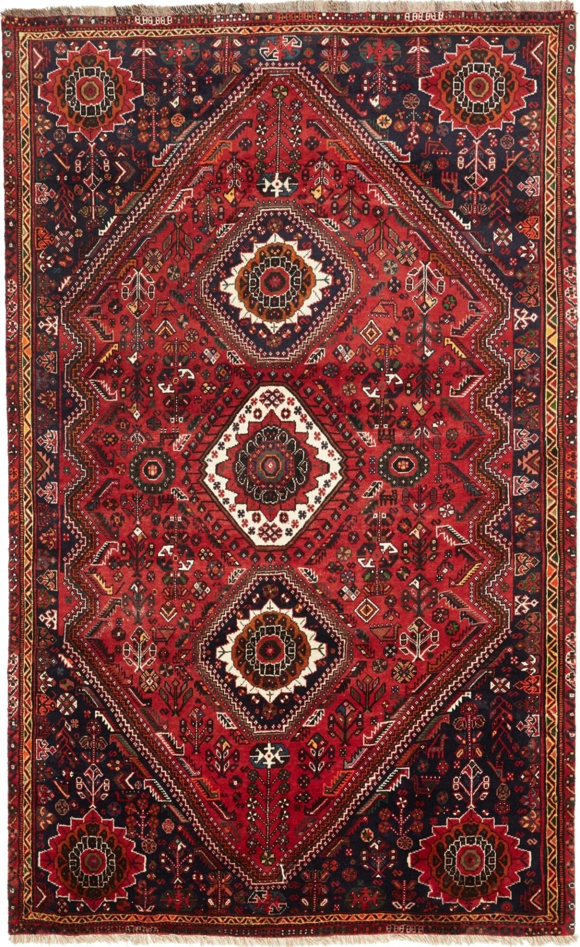 Shiraz Persian Rug 171 × 273 cm in Wool, hand-knotted