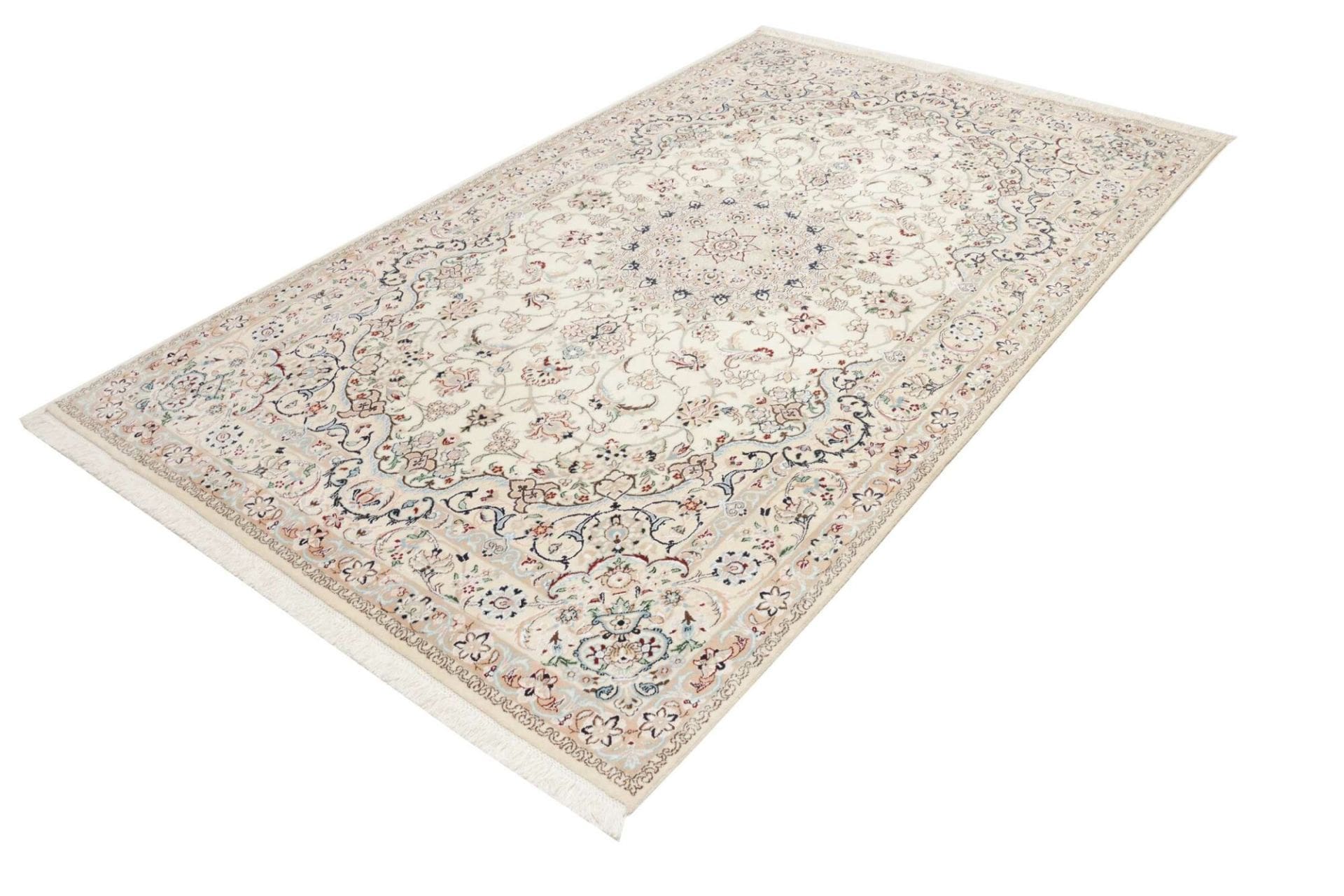 Alternative view of Hand-Knotted Nain Persian Rug, 163 × 264 cm, Wool