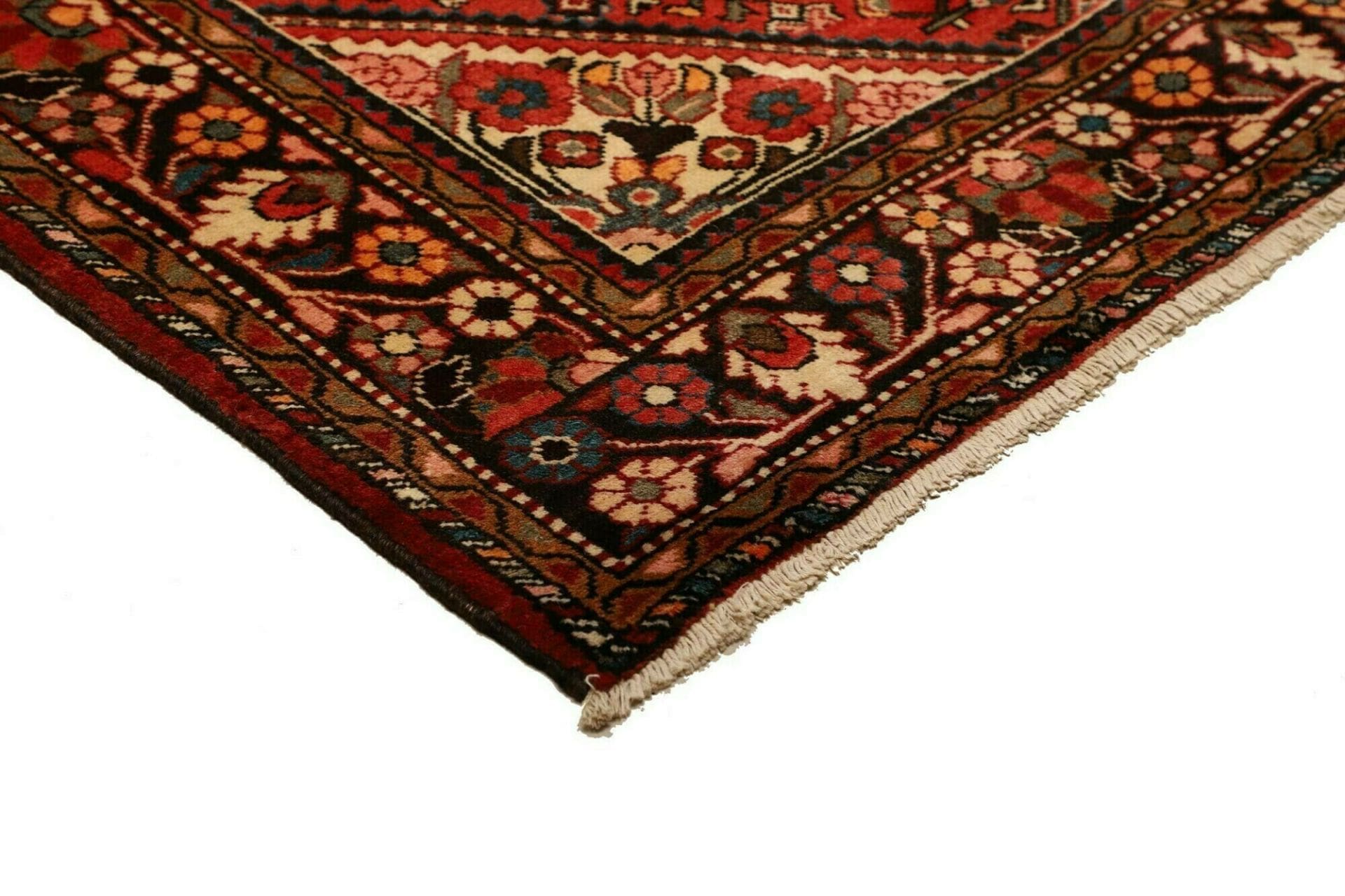 Hamadan Persian Rug 158 × 222 cm in Wool, hand-knotted - Image 5