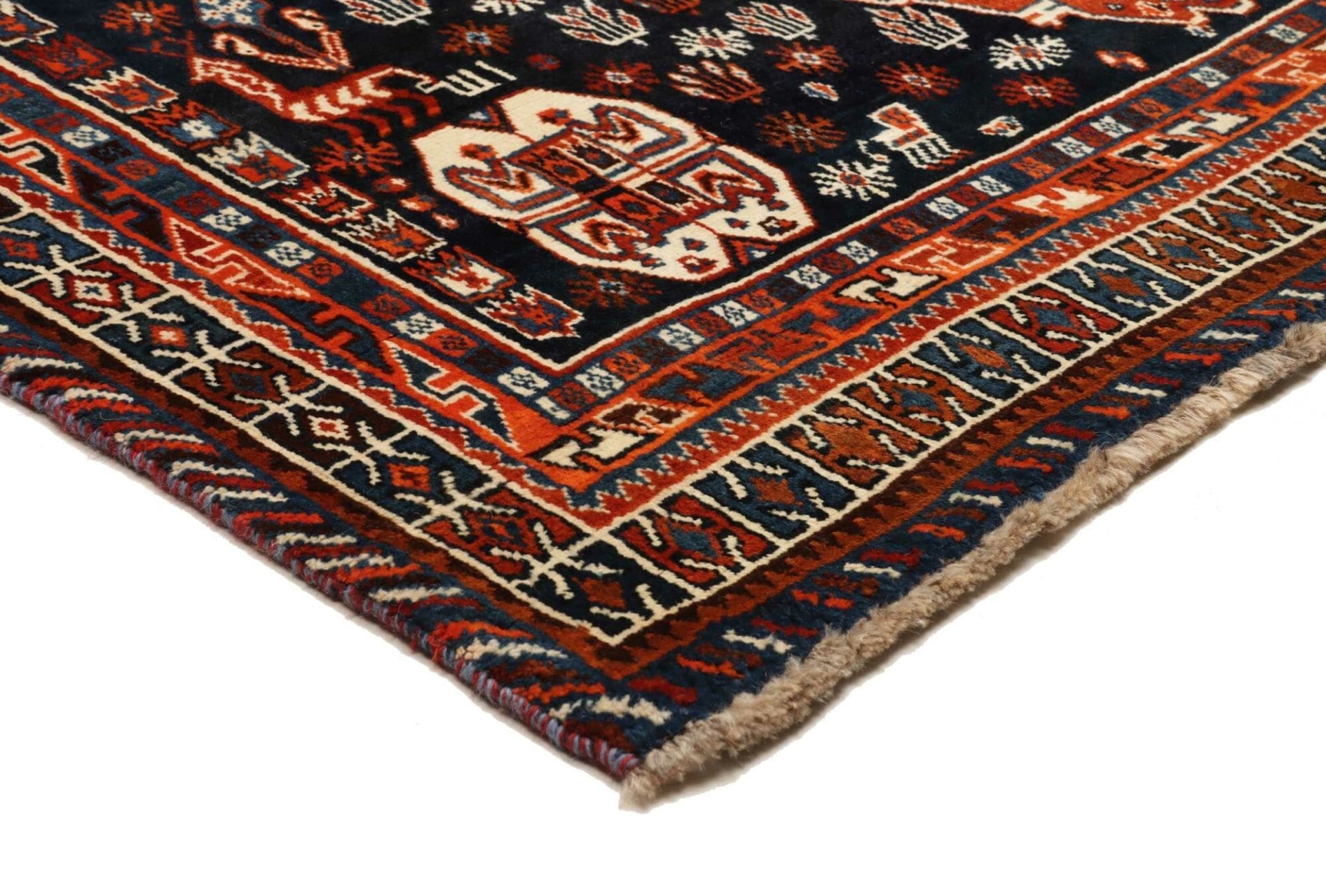 Wool Shiraz Persian Rug 173 × 272 cm, hand-knotted - Image 5