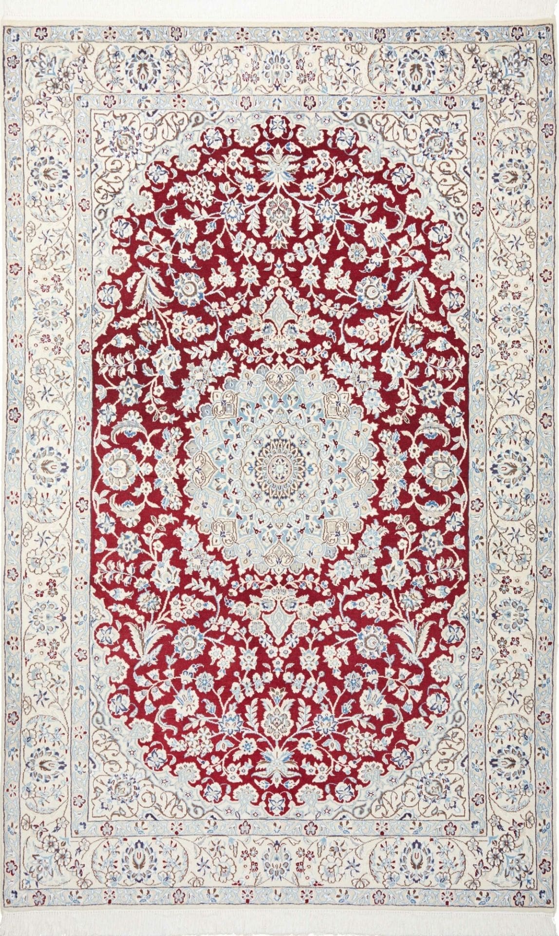 Nain Persian Rug 160 × 250 cm in Wool, hand-knotted