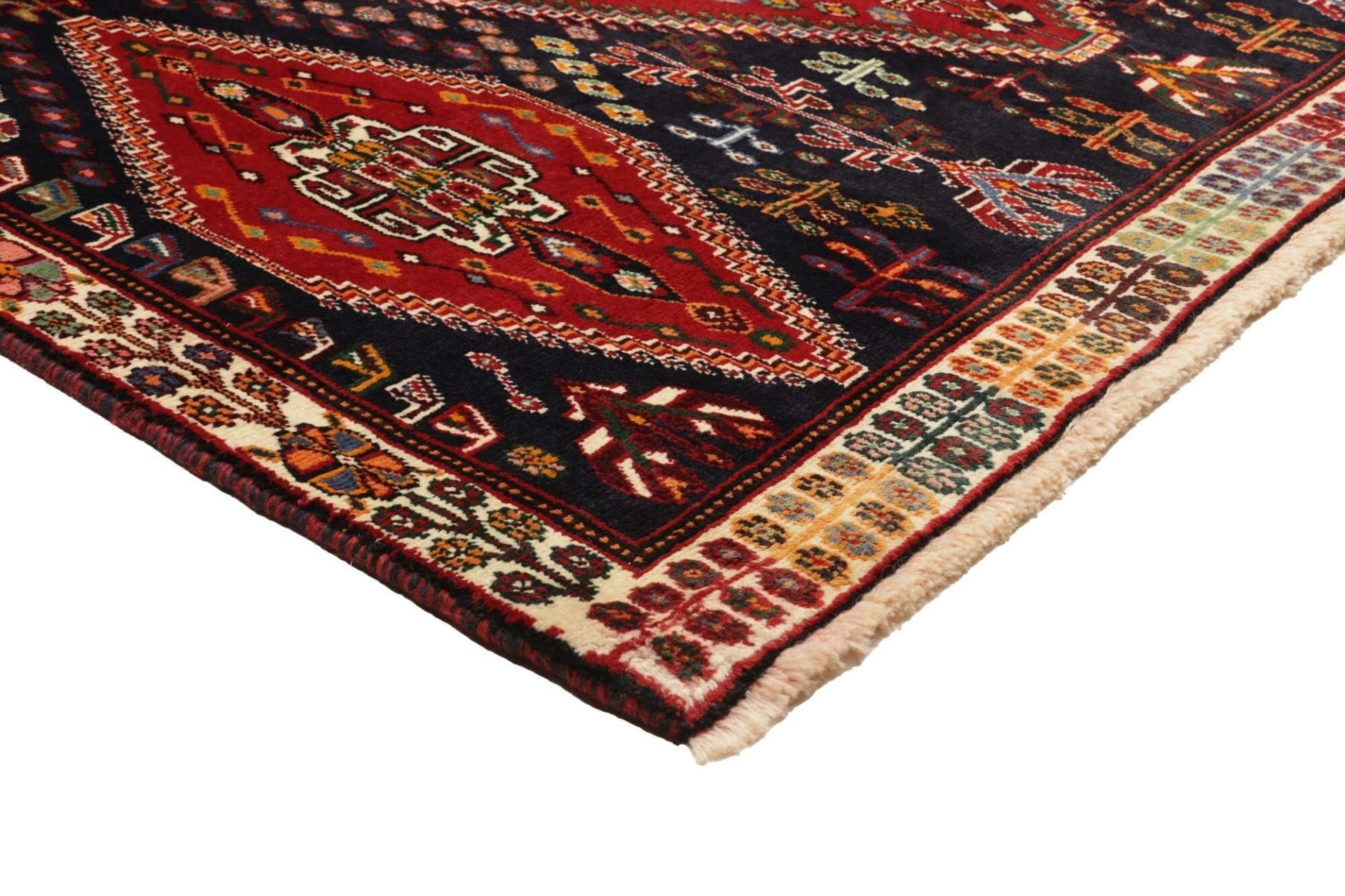 Qashqai Persian Rug 166 × 260 cm in Wool, hand-knotted - Image 5