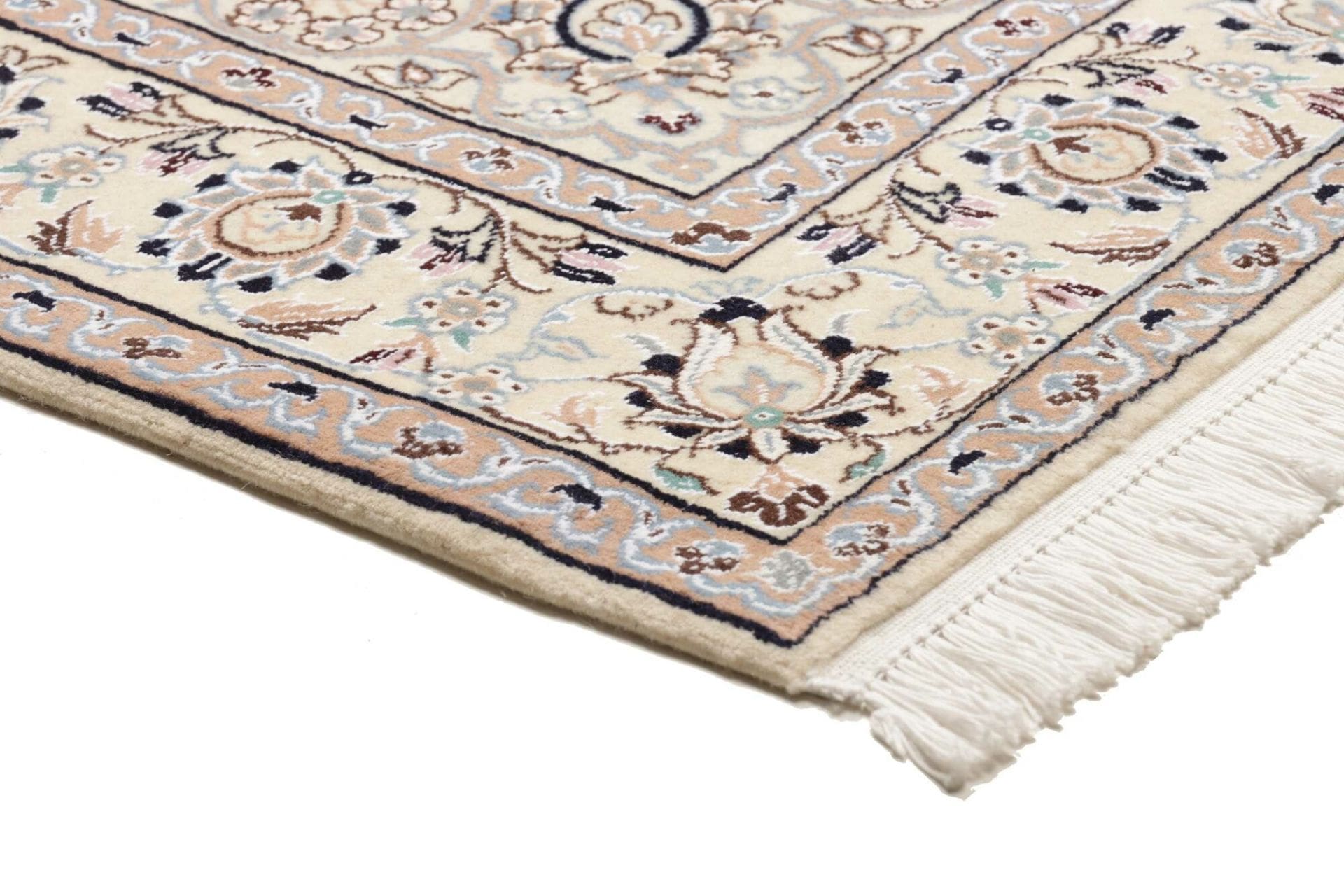 Hand-Knotted Nain Persian Rug, 156 × 233 cm, Wool - Image 5
