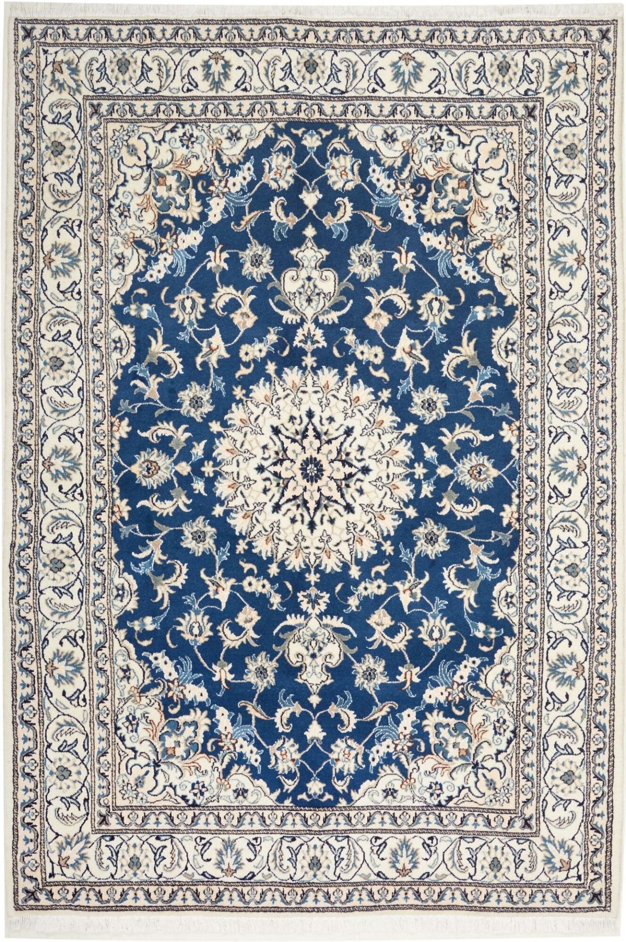 Wool Nain Persian Rug 166 × 245 cm, hand-knotted