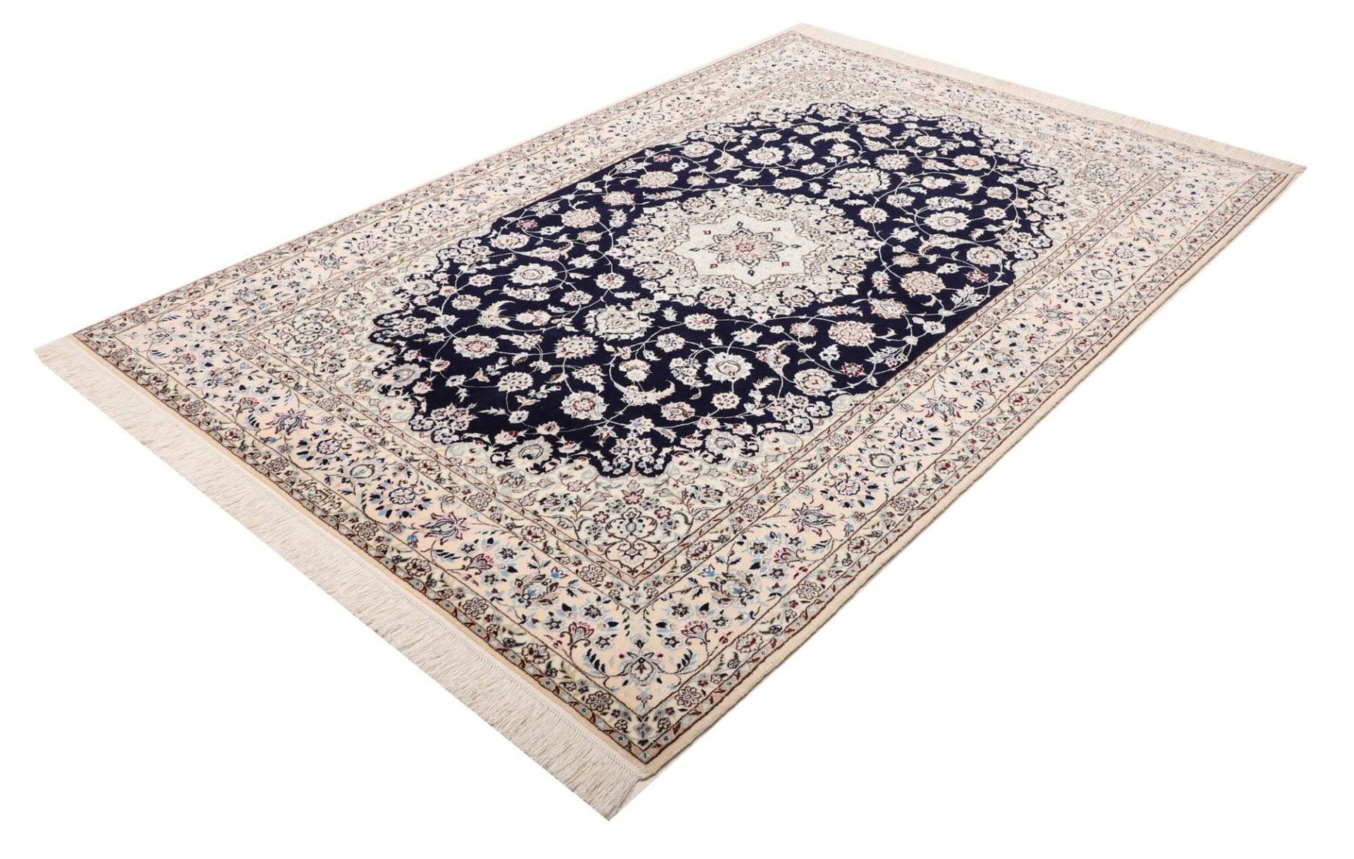 Alternative view of Wool Nain Persian Rug 161 × 233 cm, hand-knotted