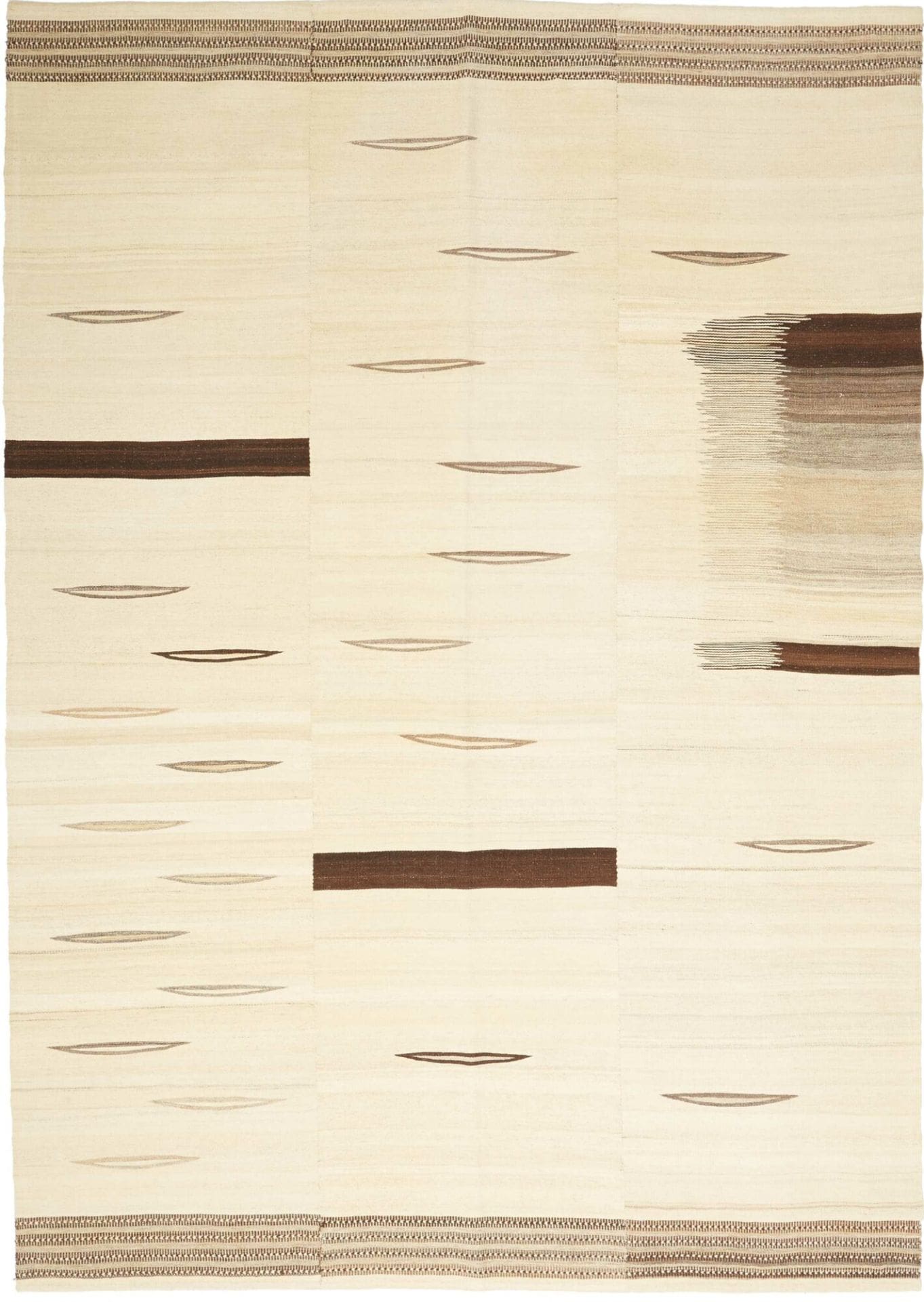 Hand-Woven Kilim Persian Rug, 168 × 233 cm, Wool