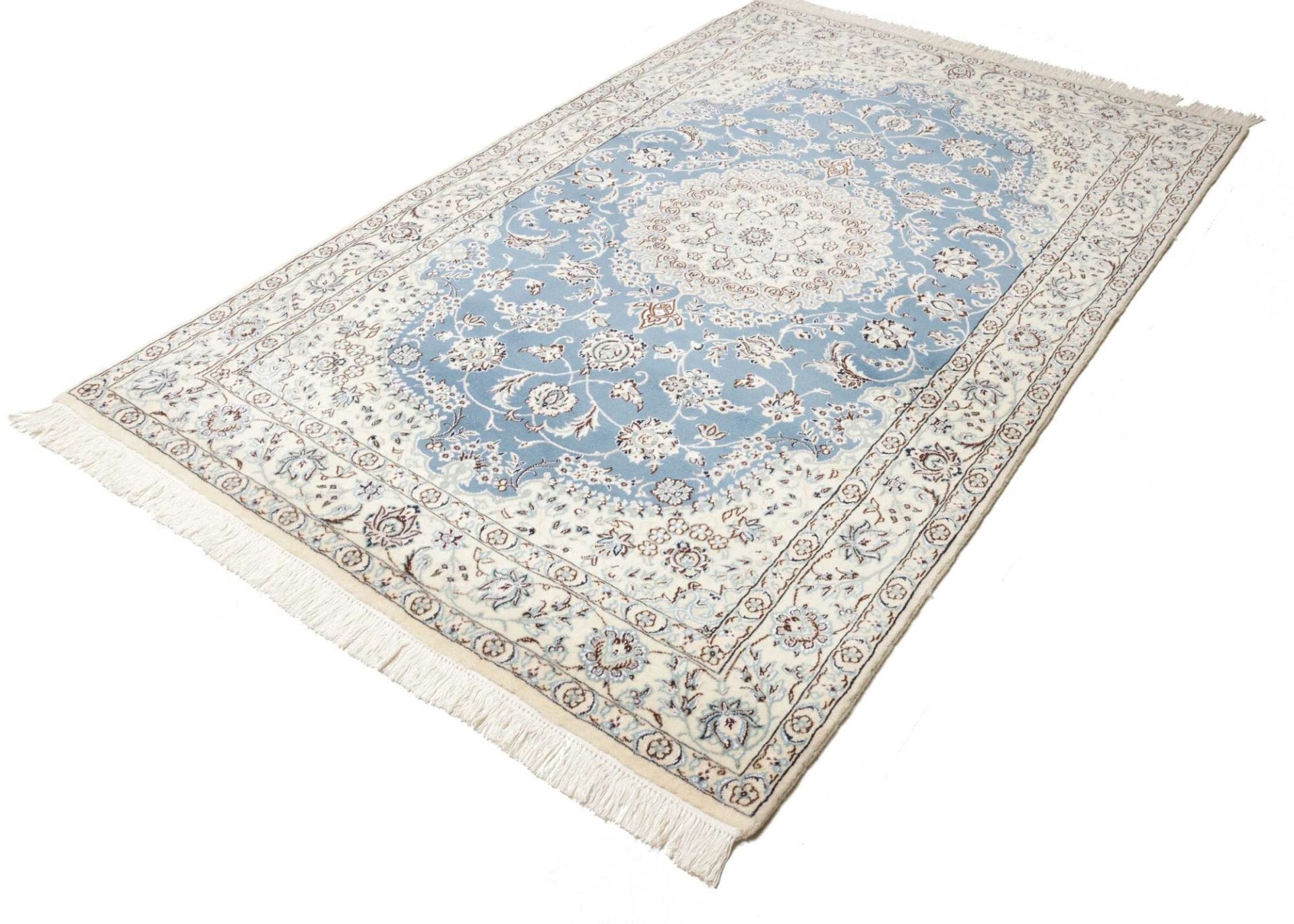 Alternative view of Wool Nain Persian Rug 153 × 236 cm, hand-knotted