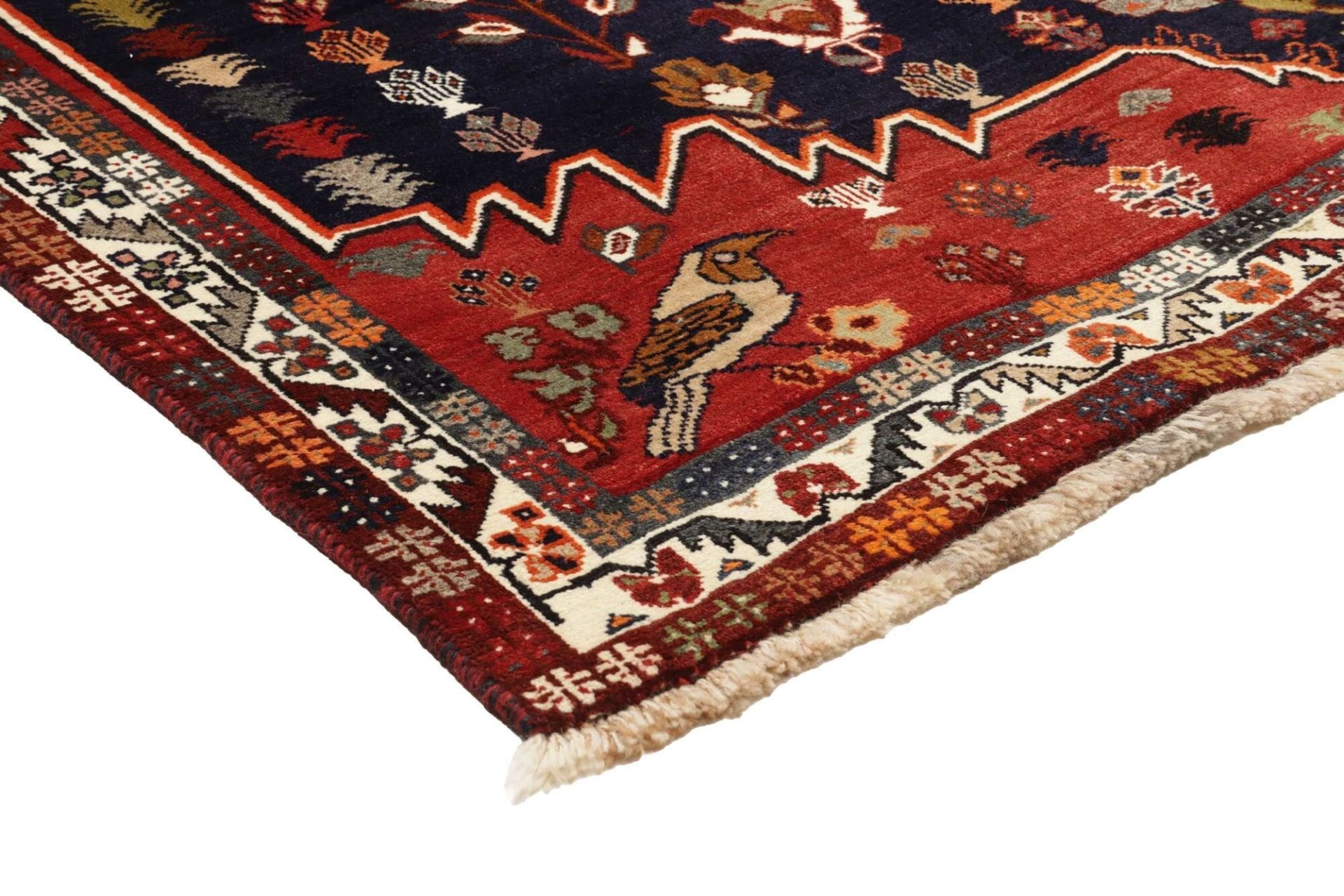 Wool Qashqai Persian Rug 170 × 252 cm, hand-knotted - Image 5