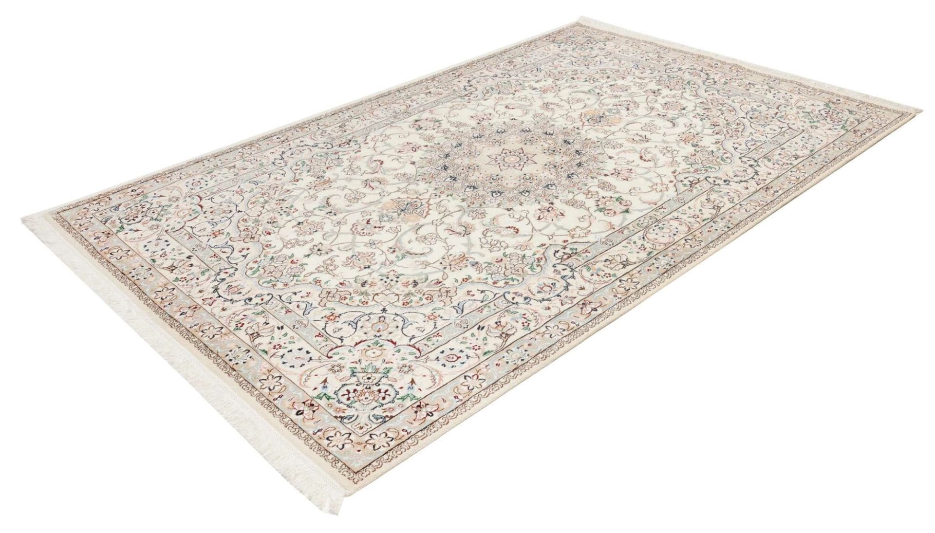 Alternative view of Nain Persian Rug 167 × 262 cm in Wool, hand-knotted