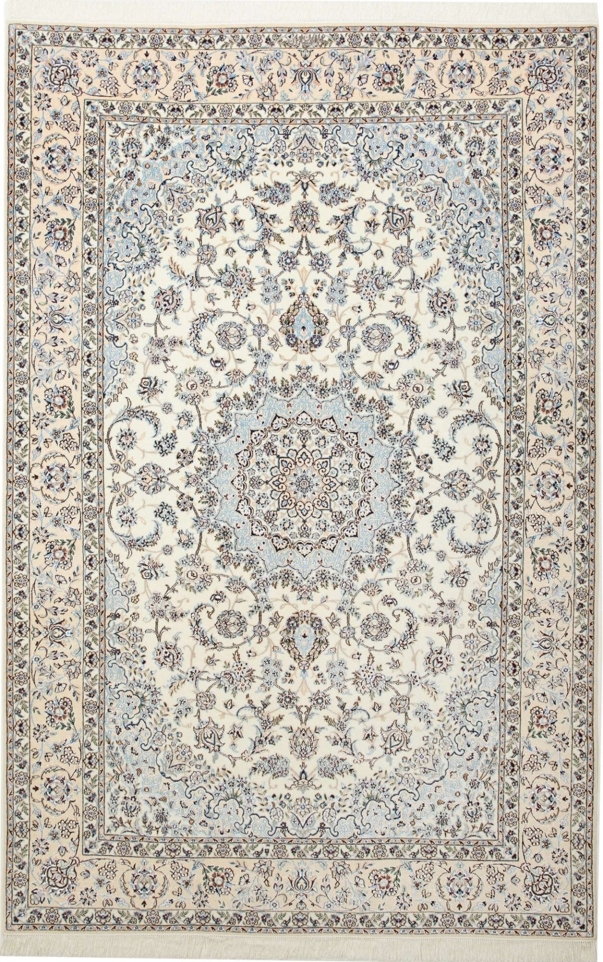 Wool Nain Persian Rug 163 × 246 cm, hand-knotted