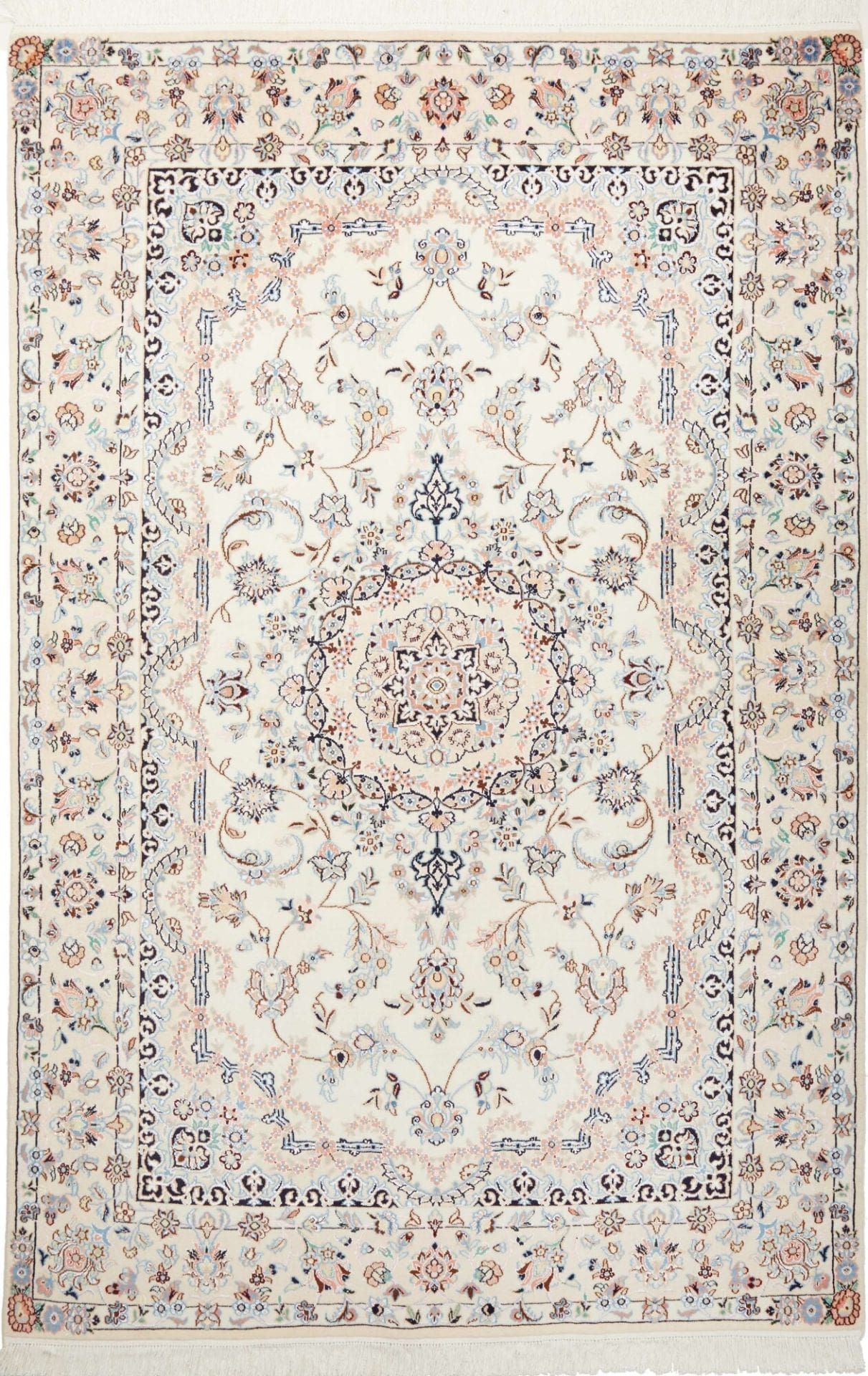Wool Nain Persian Rug 148 × 225 cm, hand-knotted