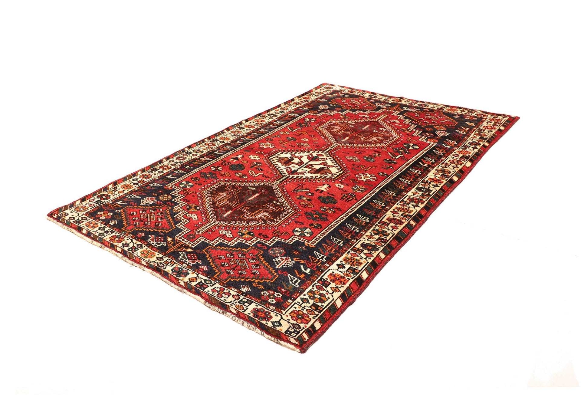Alternative view of Wool Shiraz Persian Rug 173 × 255 cm, hand-knotted