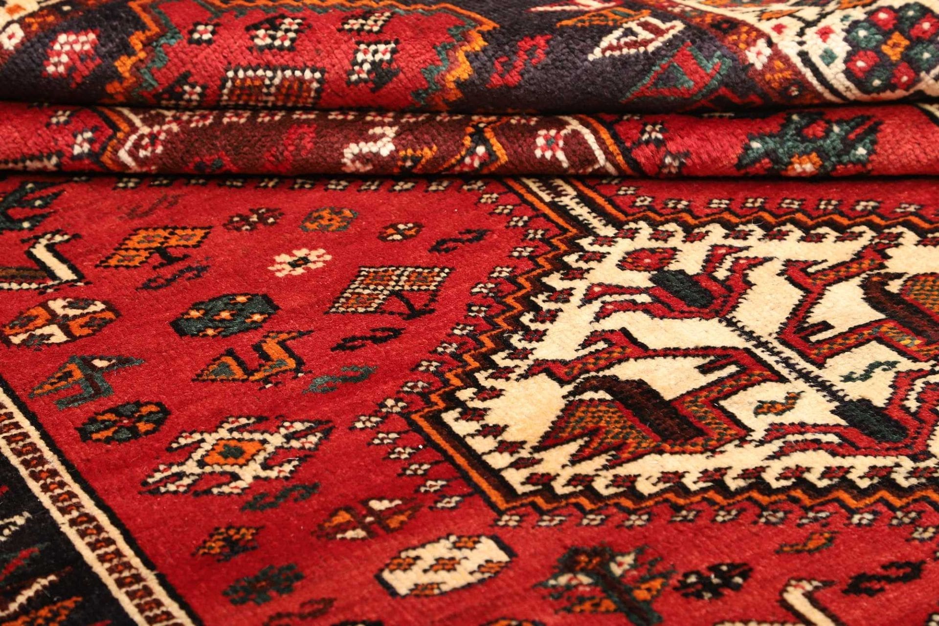 Wool Shiraz Persian Rug 173 × 255 cm, hand-knotted - Image 10