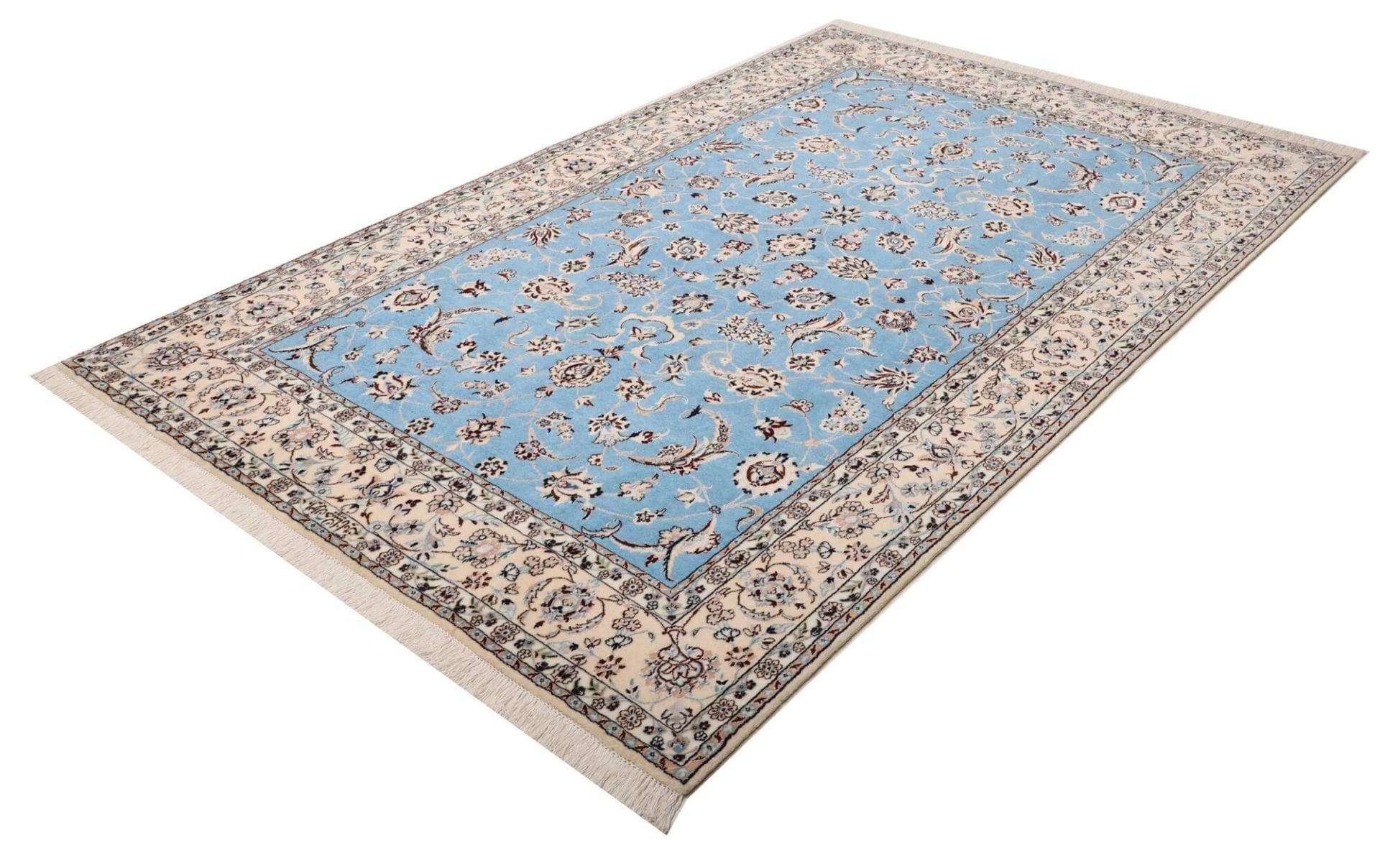 Alternative view of Wool Nain Persian Rug 163 × 244 cm, hand-knotted