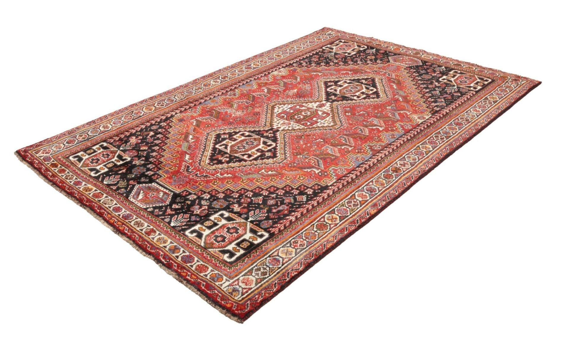 Alternative view of Wool Shiraz Persian Rug 173 × 260 cm, hand-knotted