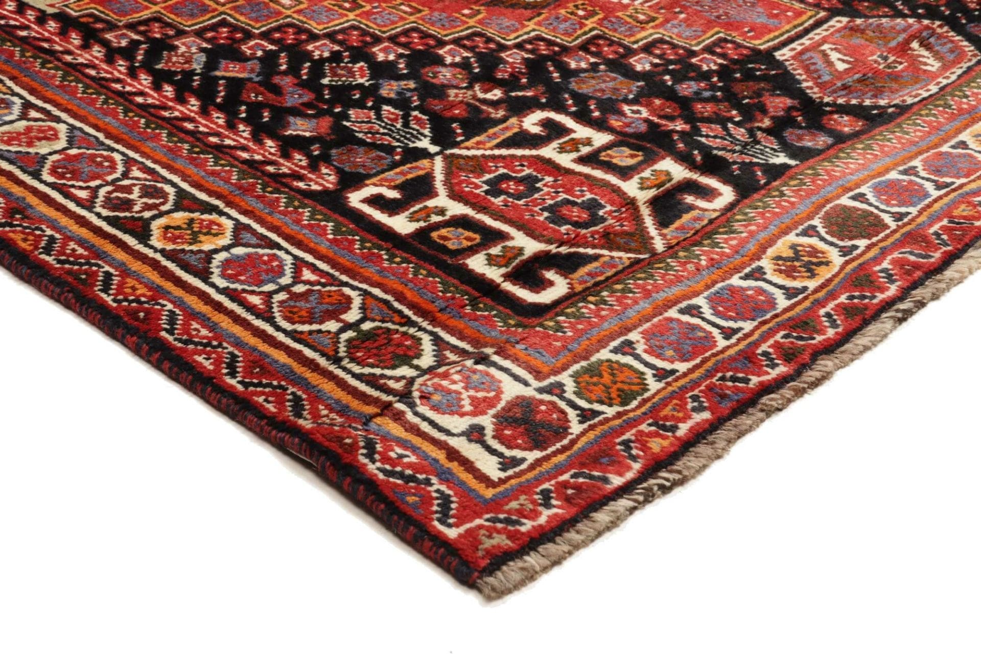Wool Shiraz Persian Rug 173 × 260 cm, hand-knotted - Image 5