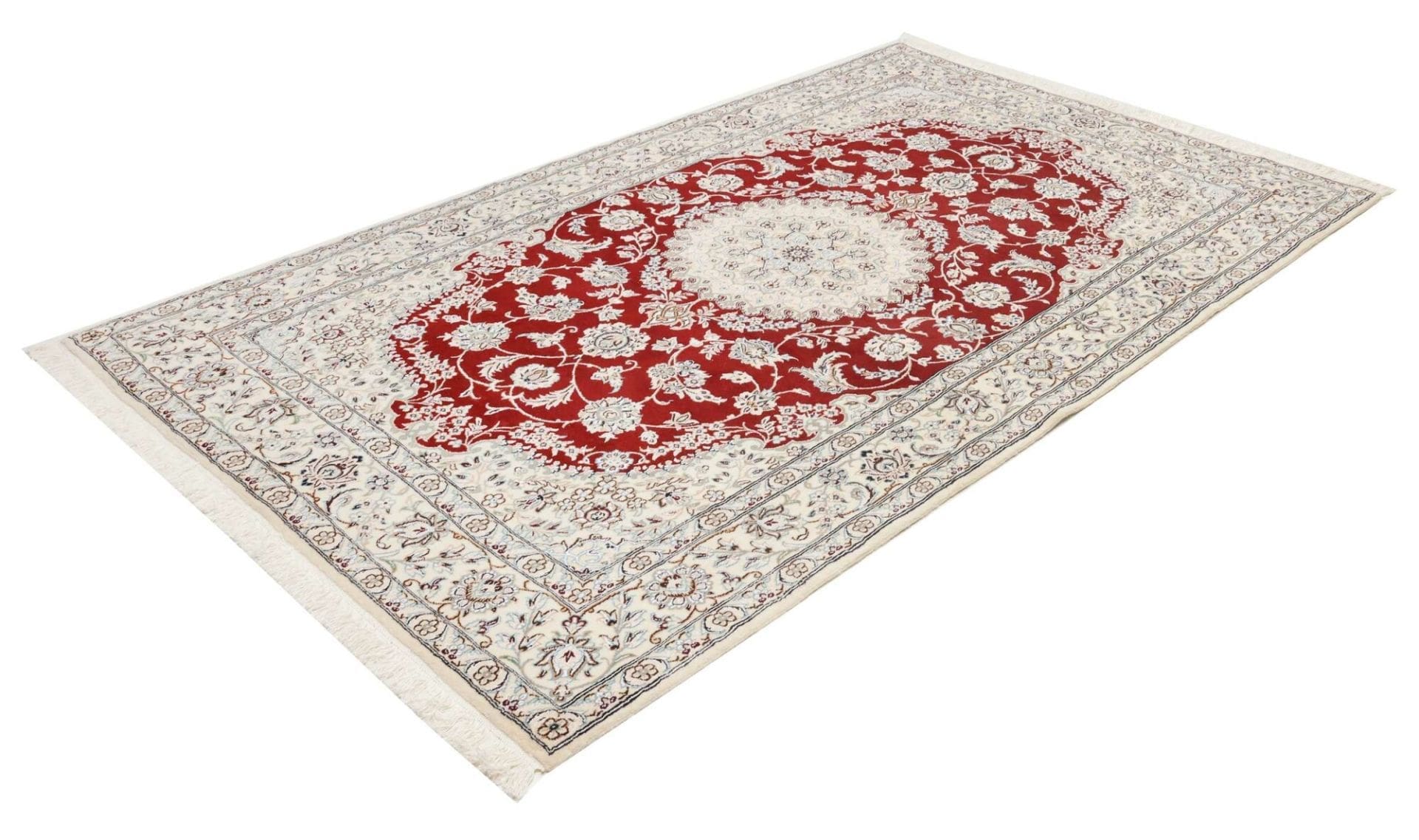 Alternative view of Wool Nain Persian Rug 153 × 256 cm, hand-knotted