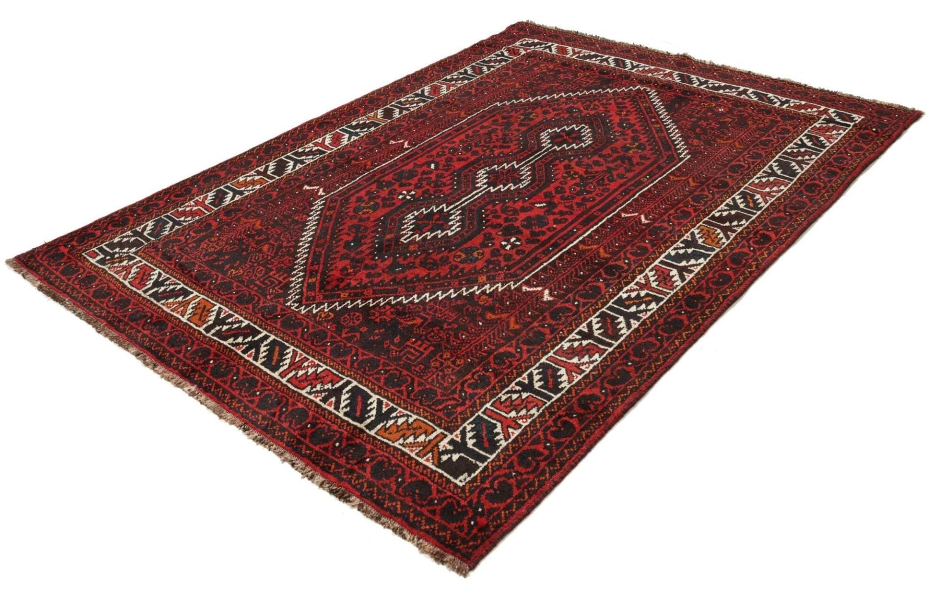 Alternative view of Wool Shiraz Persian Rug 173 × 240 cm, hand-knotted